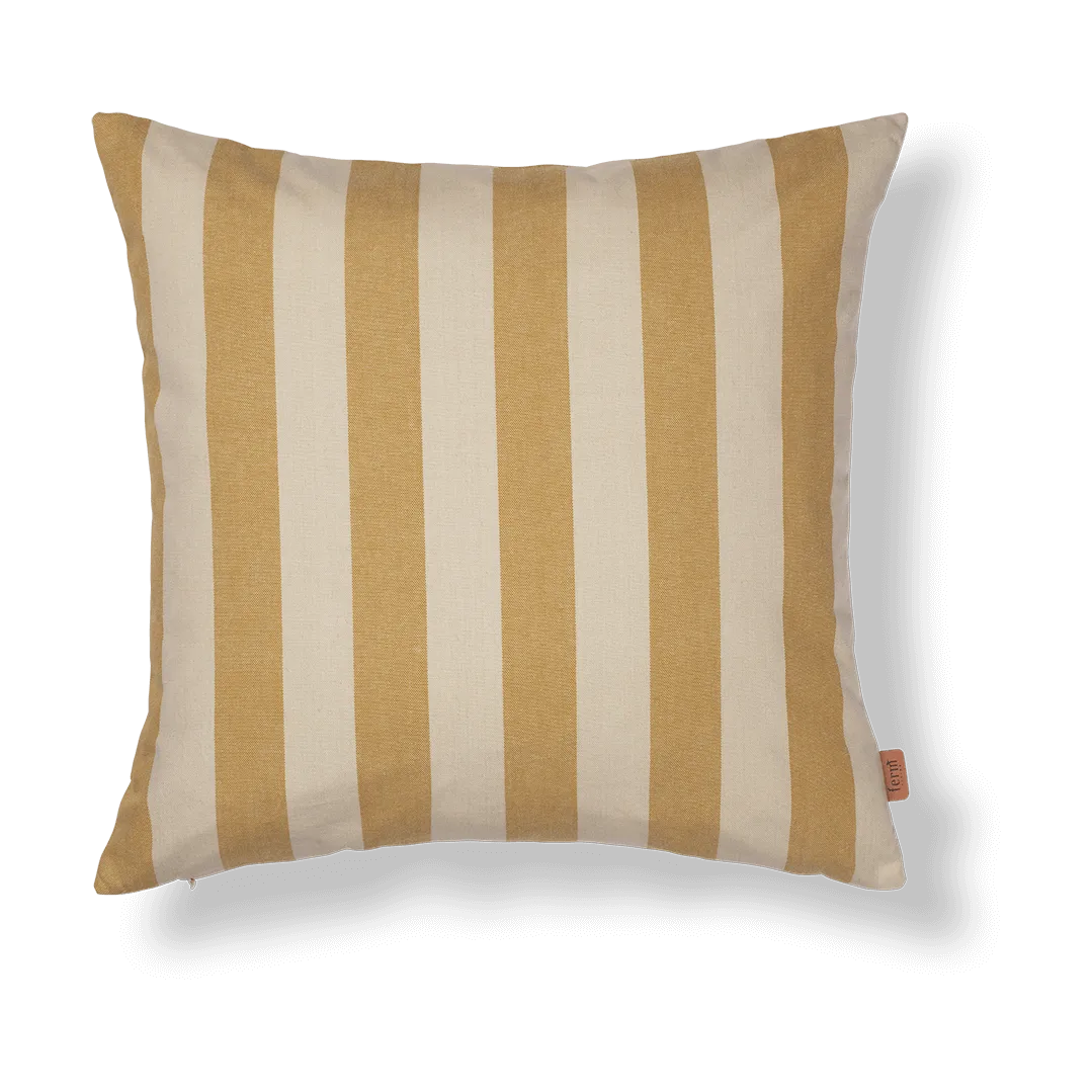 Ferm Living Strand outdoor tyynynpäällinen 50x50 cm Warm yellow-parchment