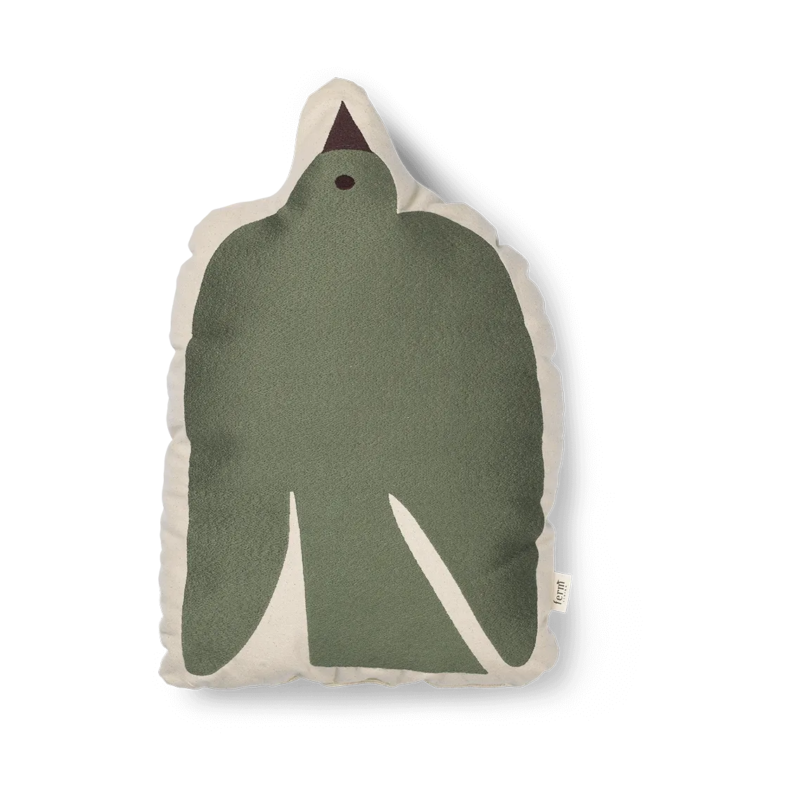 Ferm Living Swif bird tyyny 32,5x48 cm Avocado Green