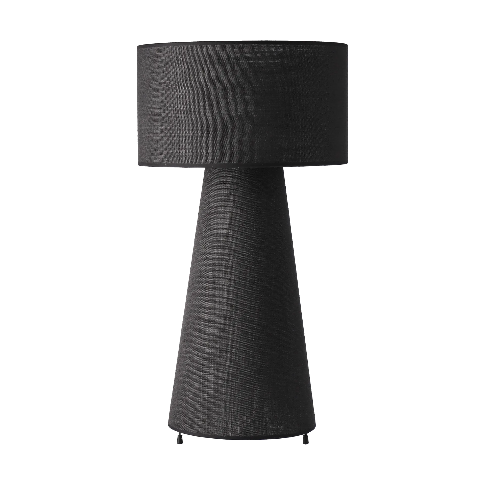Flavia Lamps Sara-pöytävalaisin Lino Negro