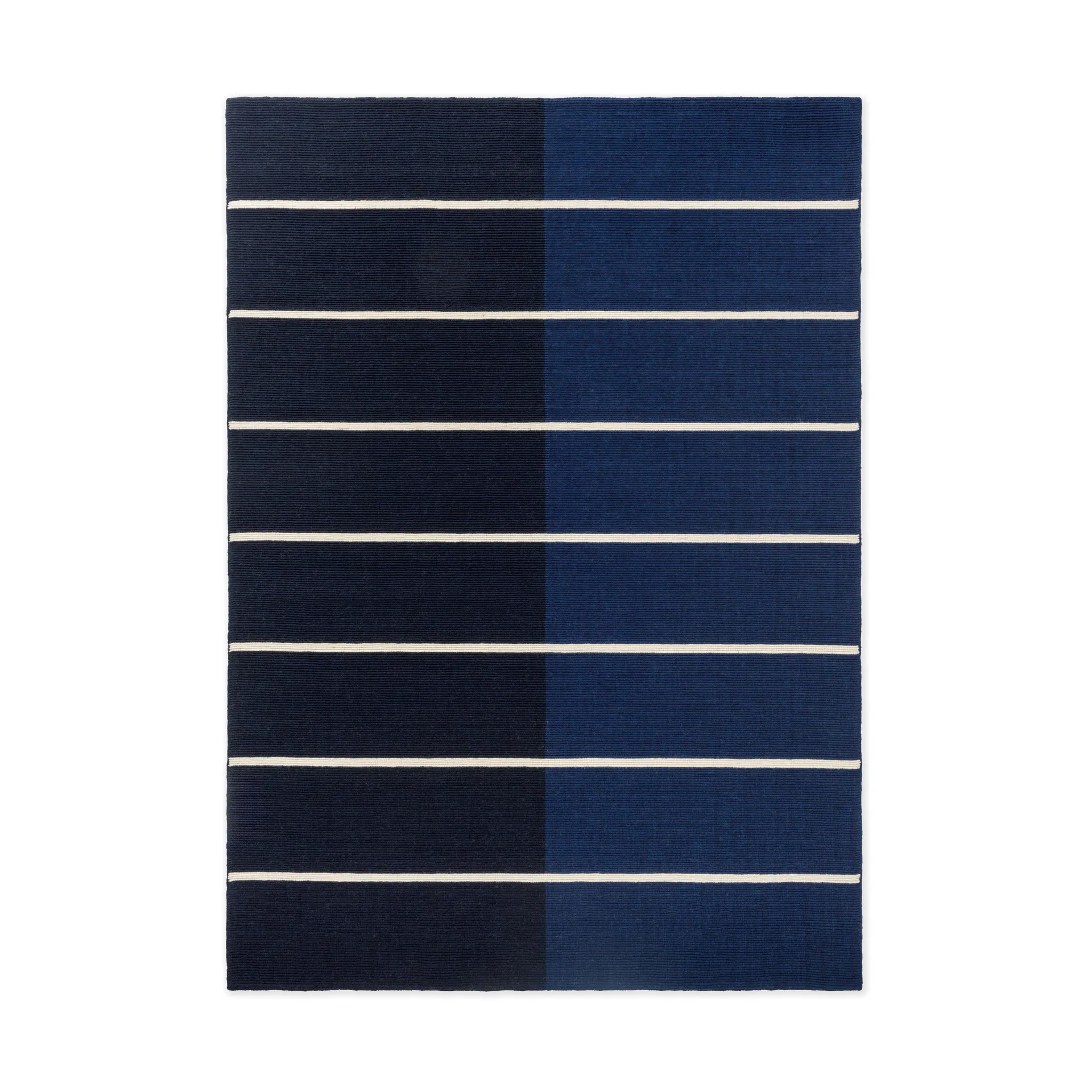 Marimekko Tiibet villamatto Deep Blue, 200x280 cm