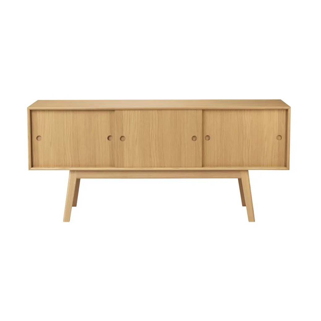 FDB Møbler A85 Butler Sivupöytä Oak nature lacquered