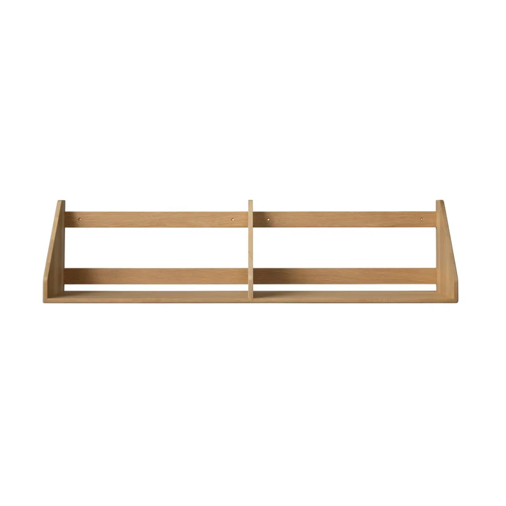 FDB Møbler B5 hylly 21x100 cm Oak nature lacquered