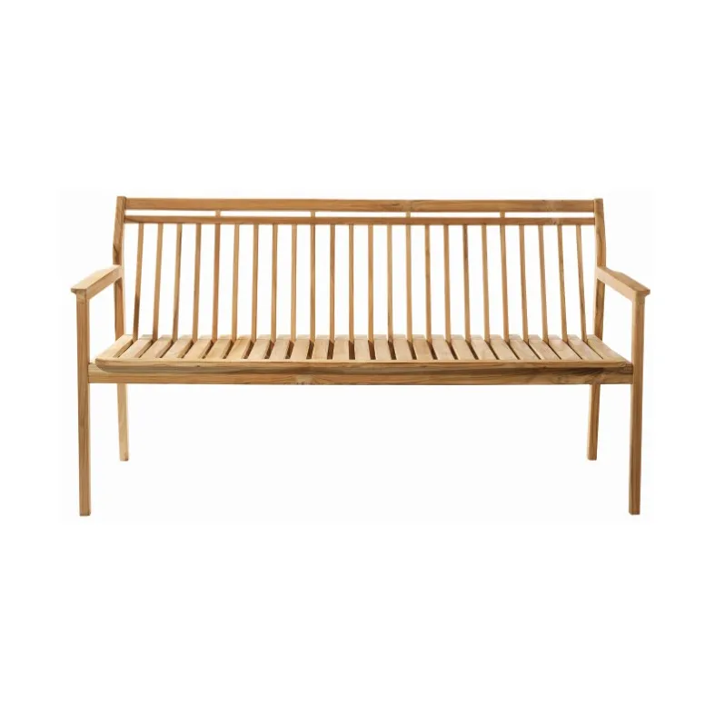 FDB Møbler M11 Sammen 3-istuttava penkki Teak-nature oiled