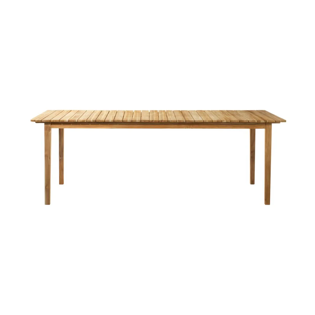 FDB Møbler M2 Sammen puutarhapöytä Teak-nature oiled
