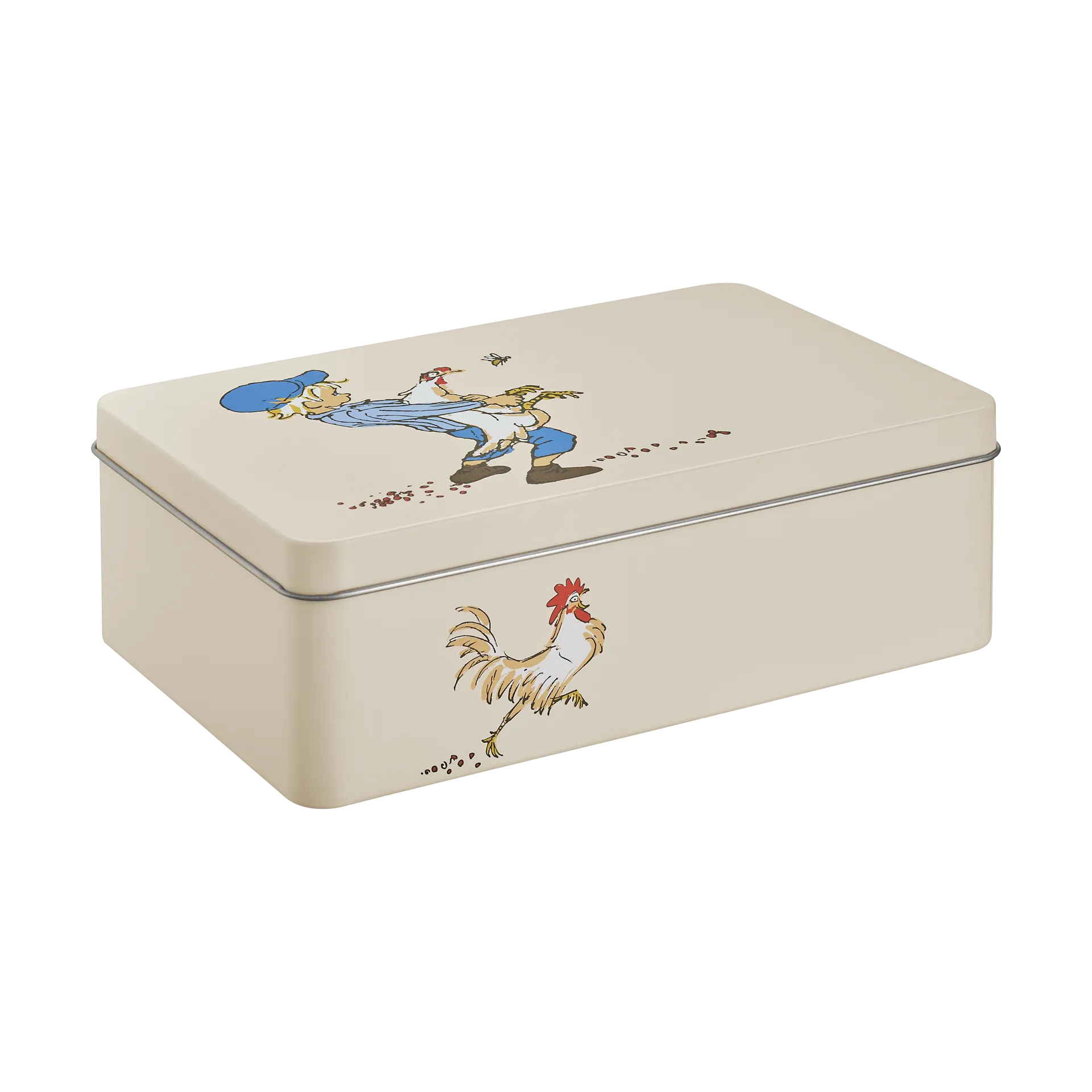 Muurla Eemeli peltipurkki 18x12x6 cm Cluck Cluck