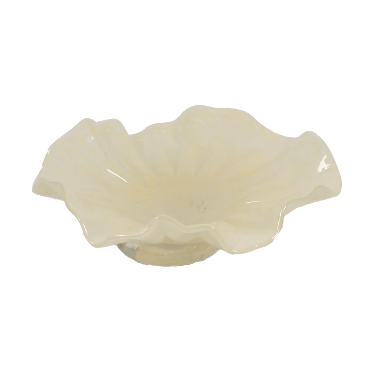 Olsson & Jensen Loa kulho jalalla 22 cm Vanilja