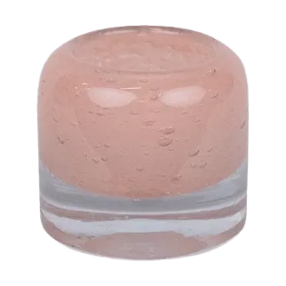 Olsson & Jensen Leah kynttilälyhty Ø7,5 cm Vaaleanpunainen