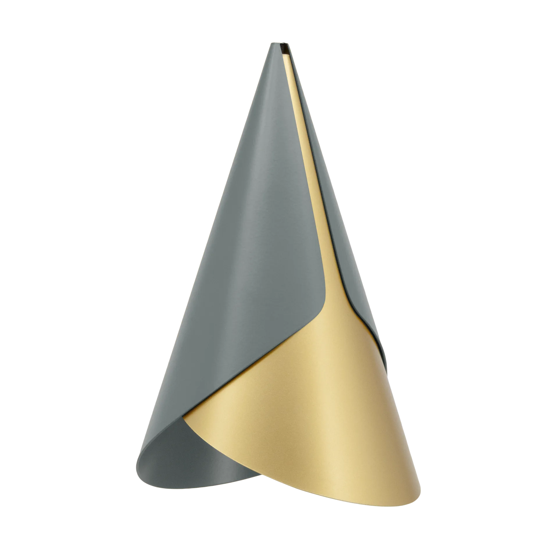 Umage Cornet lampunvarjostin Slate-brass