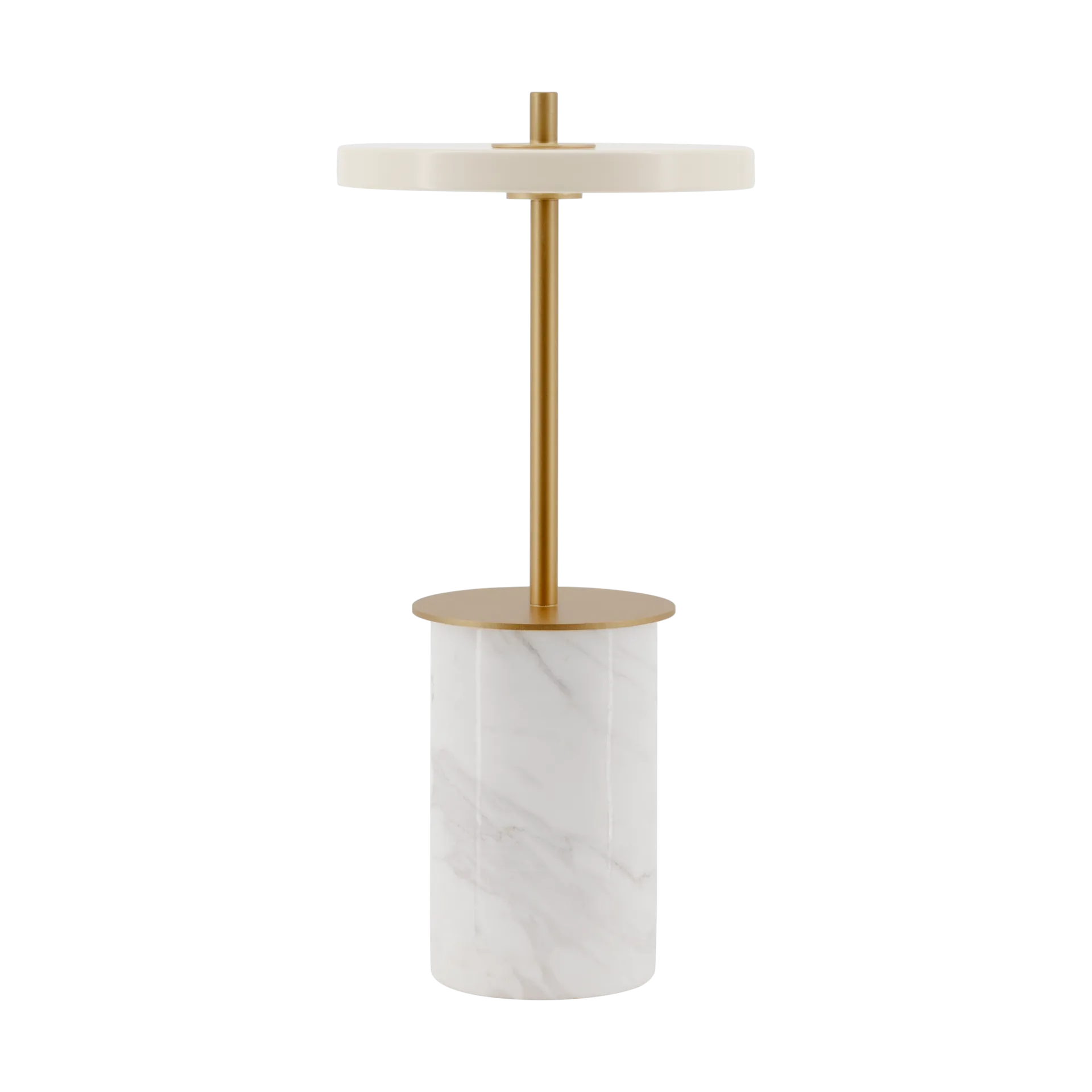 Umage Asteria Move Mini pöytävalaisin Ø12x25,5 cm White marble