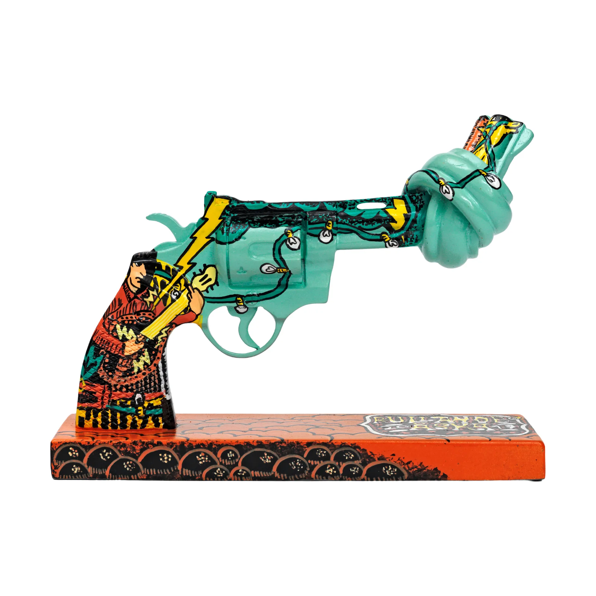 Non Violence Peace n Luv koriste 40 cm Multi