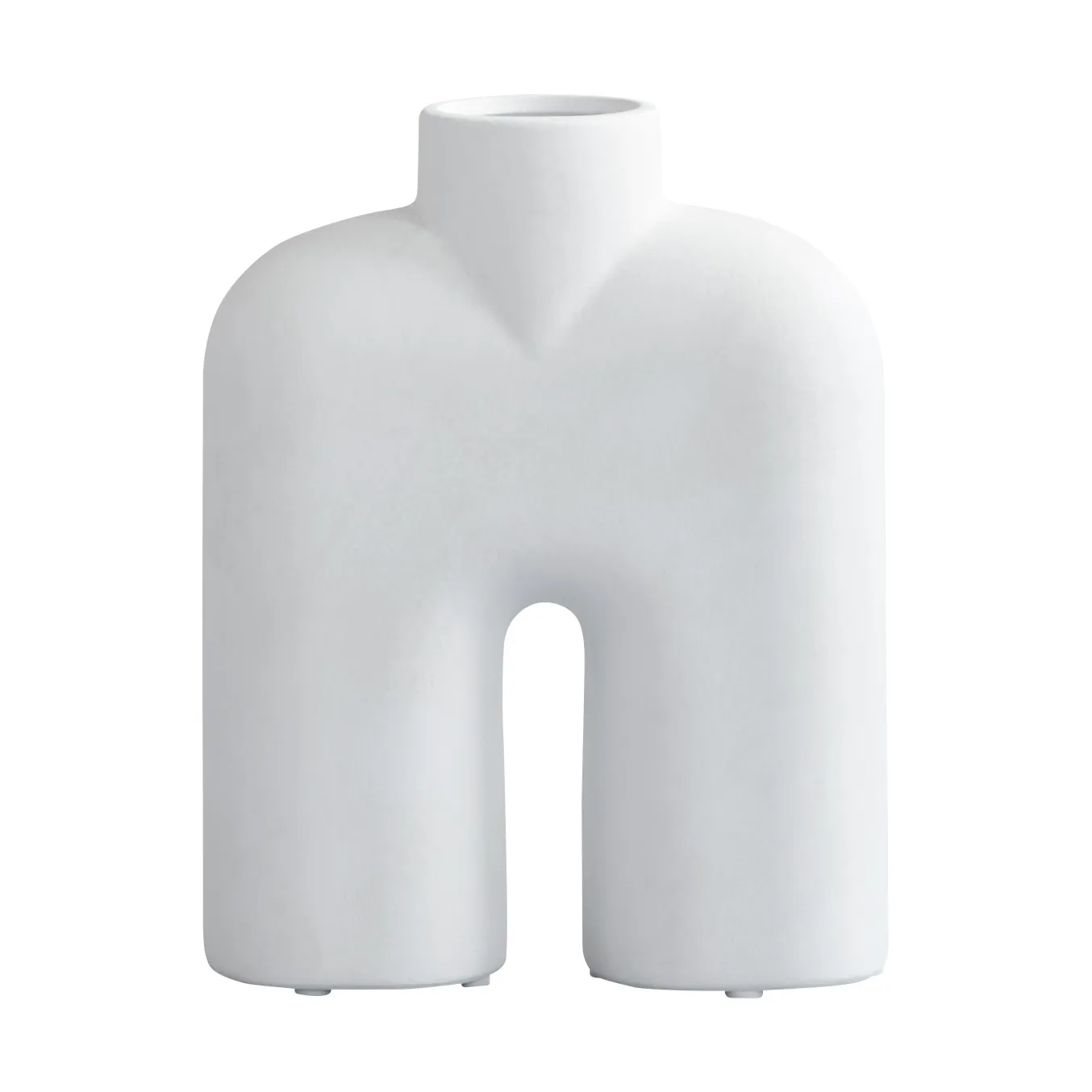 101 Copenhagen Cobra Tall mini maljakko 18x17 cm Bone white