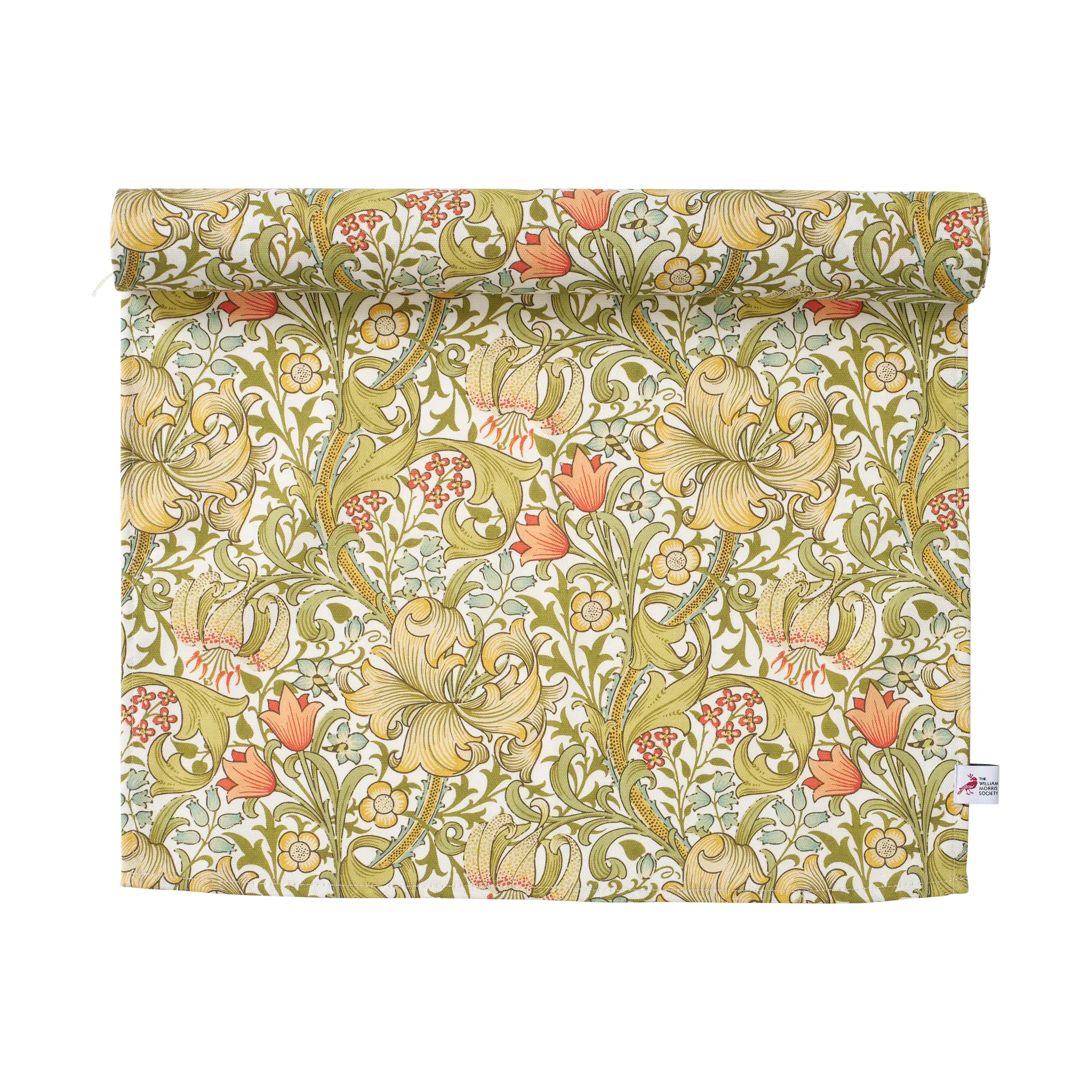 Klippan Yllefabrik Golden Lily kaitaliina 45x150 cm Multi