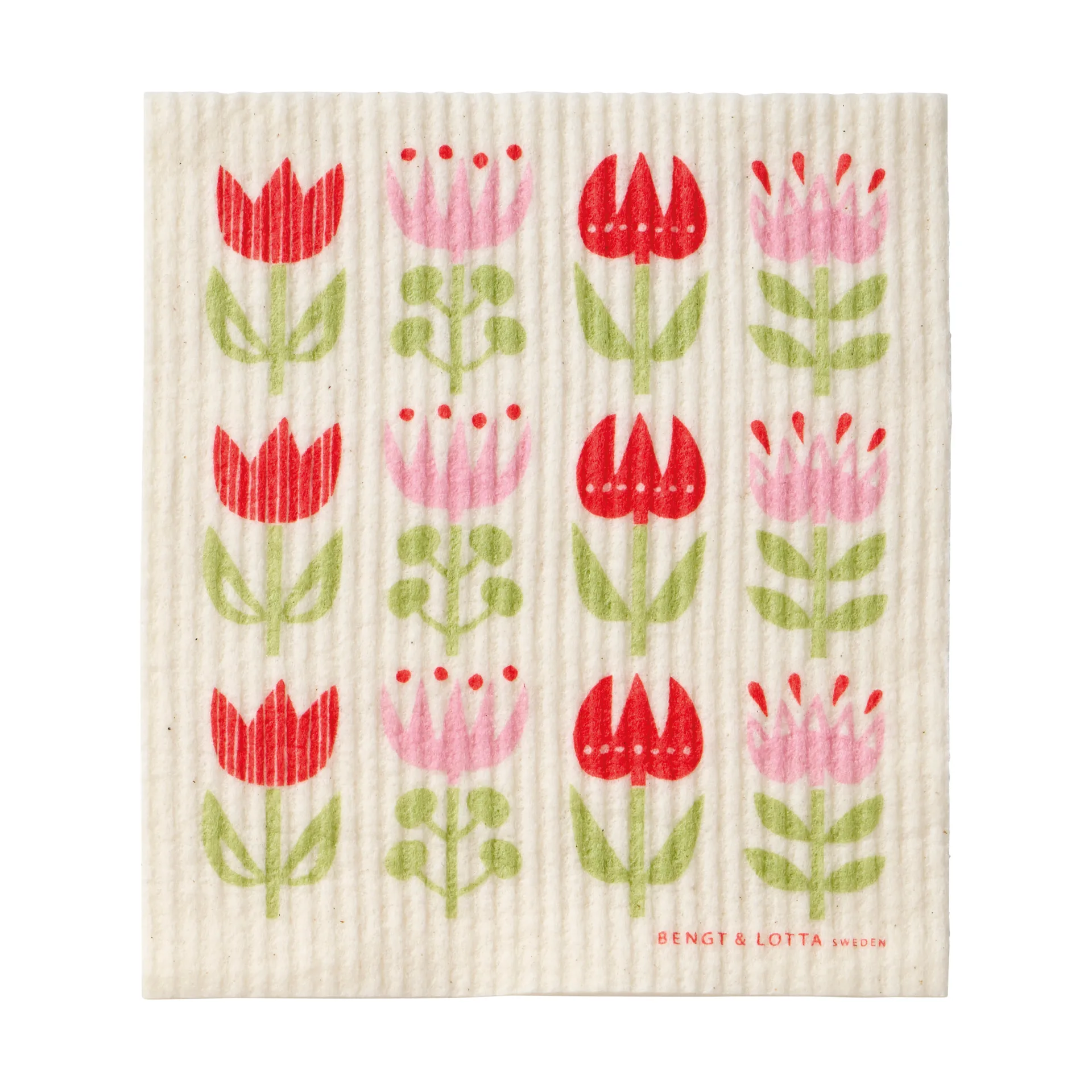 Klippan Yllefabrik Tulip tiskirätti 17x20 cm Multi
