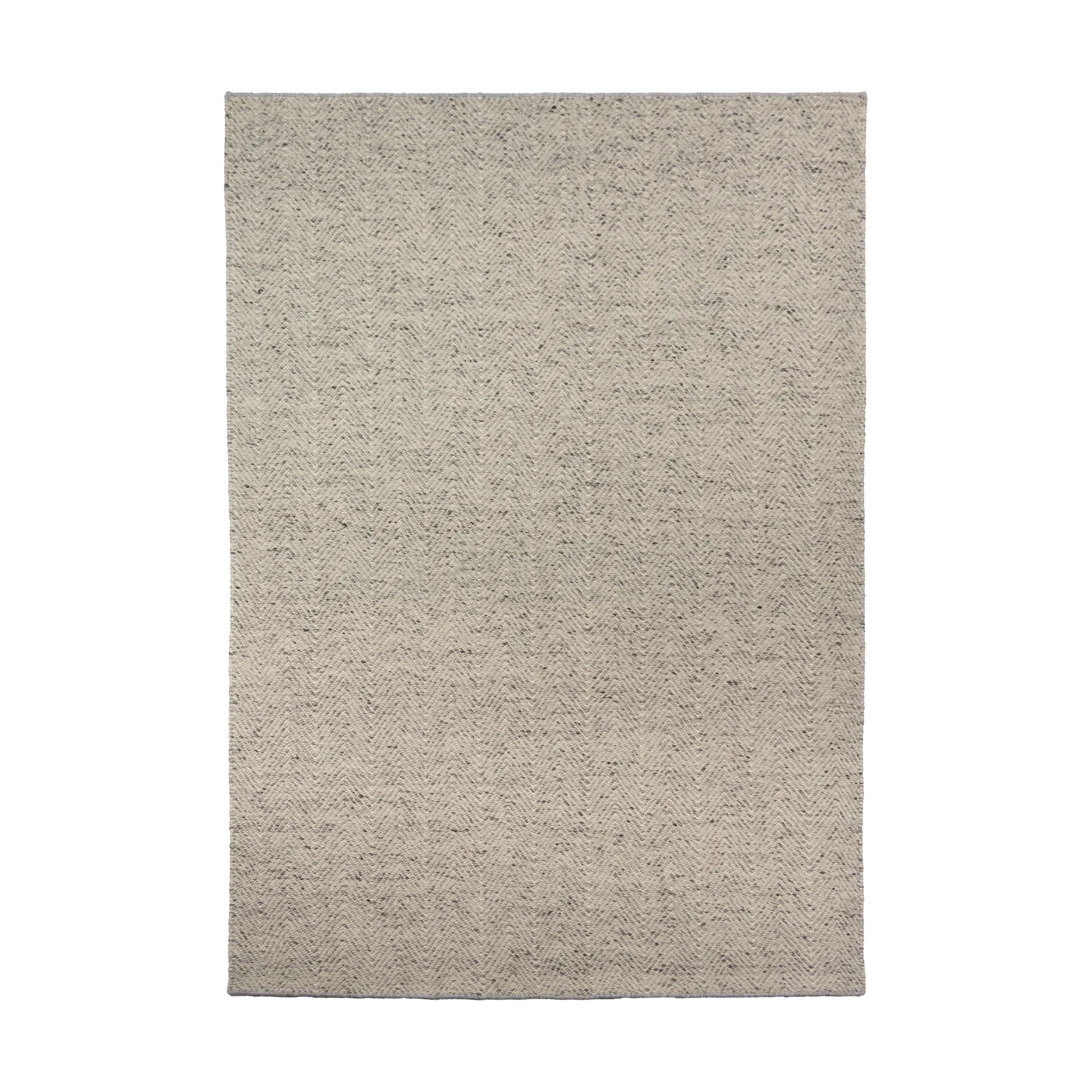 Scandi Living Furrow villamatto luonnonvalkoinen/harmaa 170x240 cm
