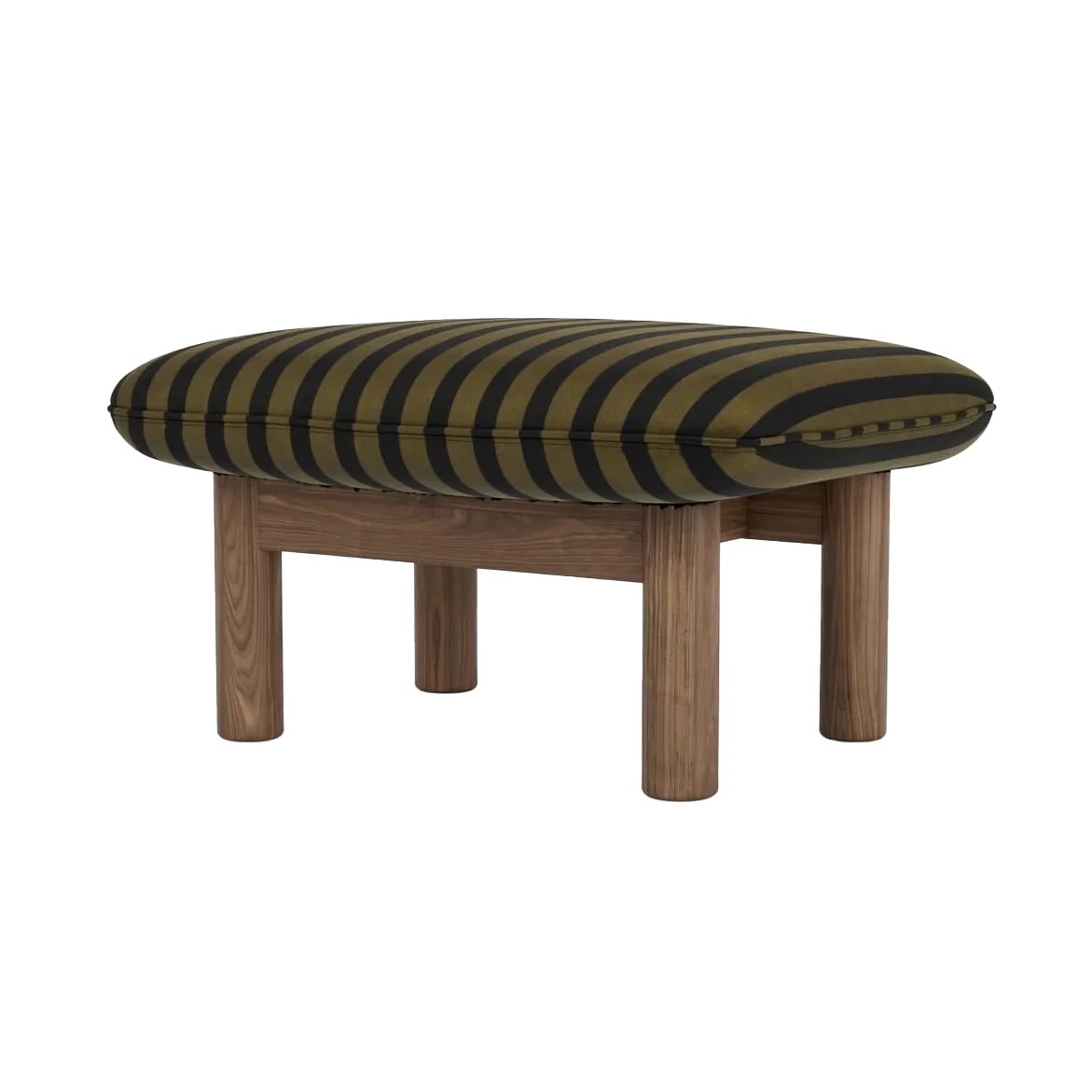 Audo Copenhagen Brasilia jalkarahi Walnut-Cabanon Soft FCL7029-04