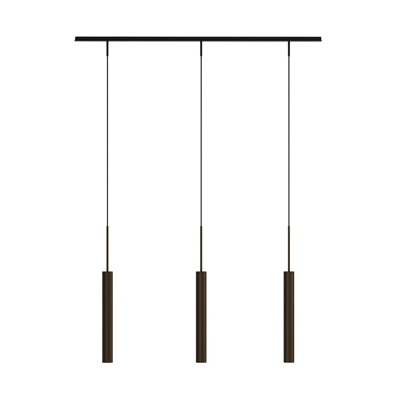 Audo Copenhagen Tubulaire rail hissivalaisin 3 Anodized bronzed