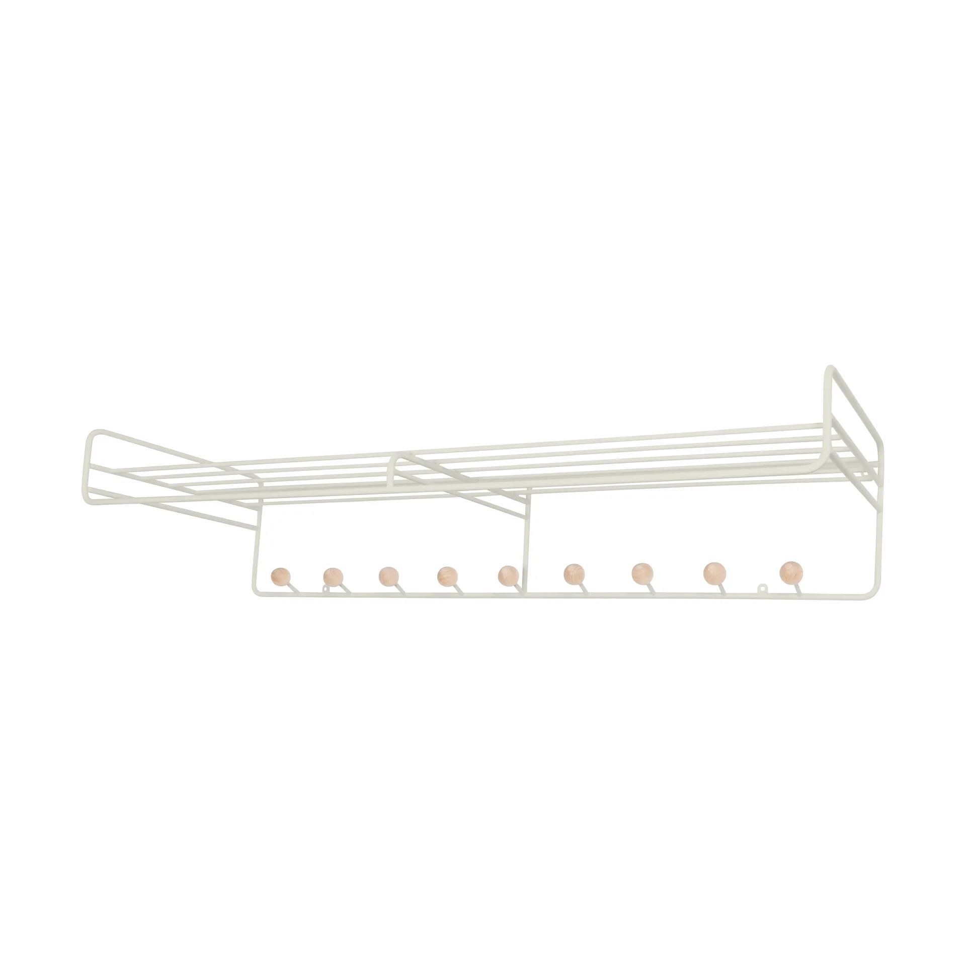 Maze Bill Hat rack L hattuhylly Greige