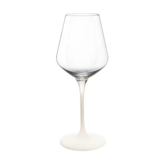 Villeroy & Boch Manufacture Rock valkoviinilasi 38 cl 4 kpl Kirkas-valkoinen