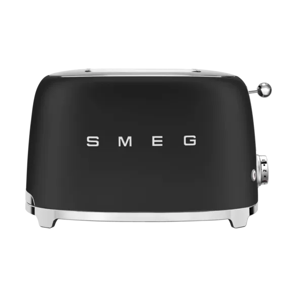 Smeg Smeg 50's Style leivänpaahdin 2 viipaletta Mattamusta
