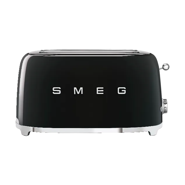 Smeg Smeg 50's Style leivänpaahdin 4x2 viipaletta Musta