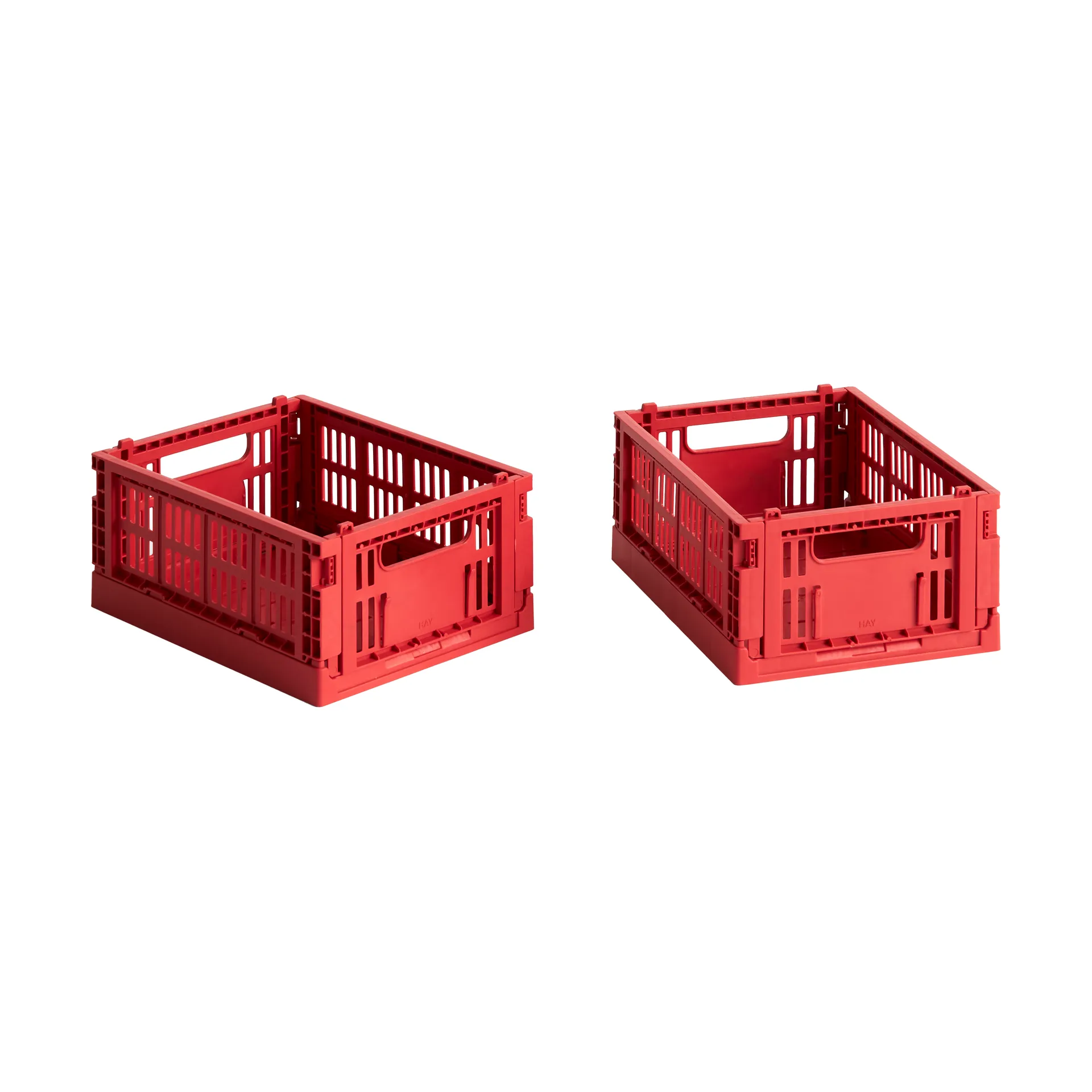 HAY HAY Colour Crate Mini 2-pack 13x17 cm Red