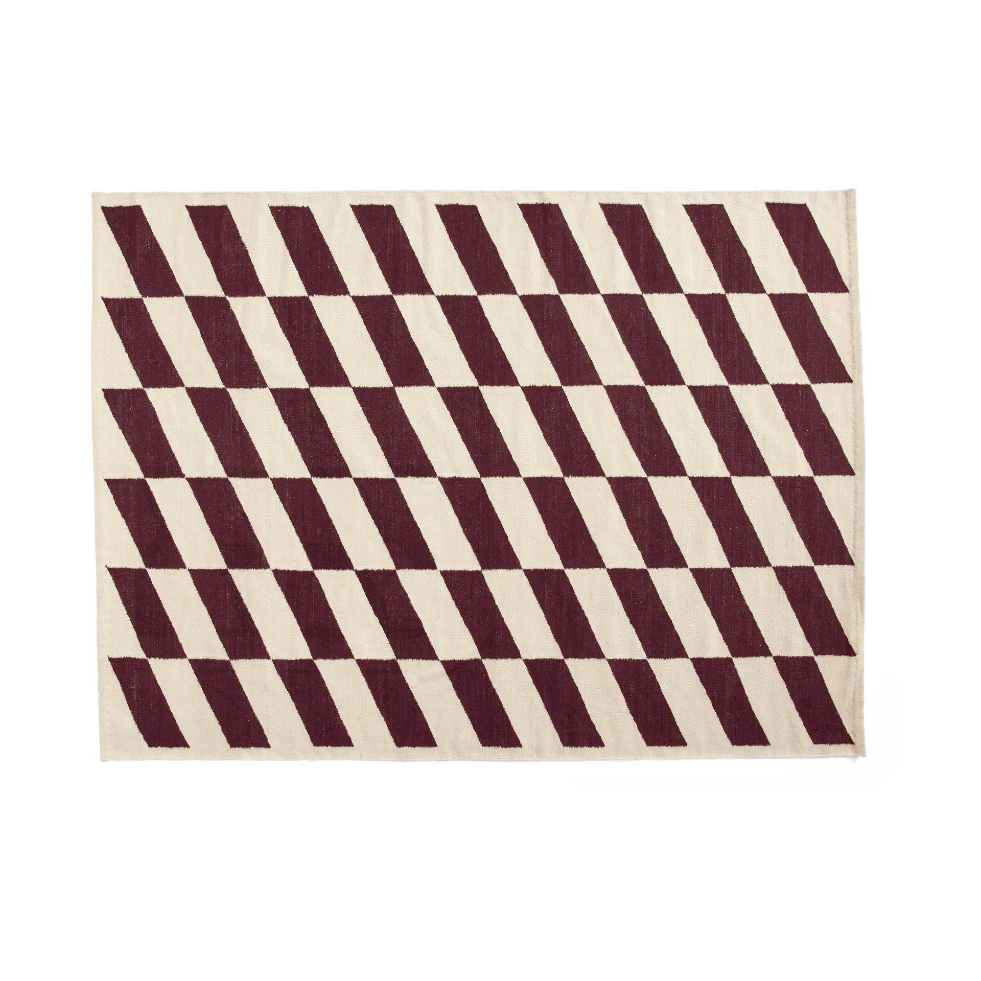 HAY Shift Kelim matto 170x240 cm Burgundy