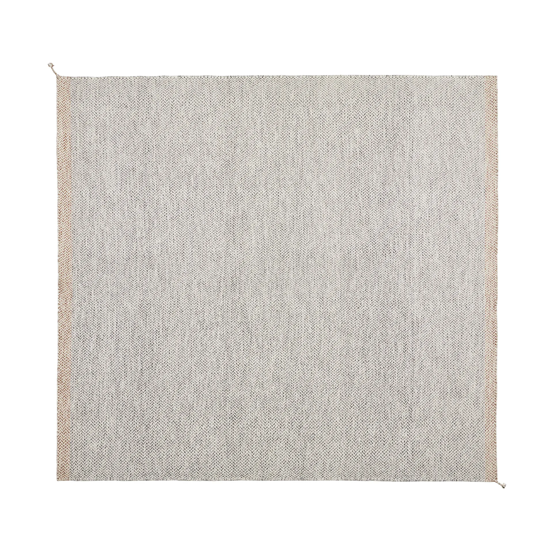 Muuto Ply villamatto 240x240 cm Black-white
