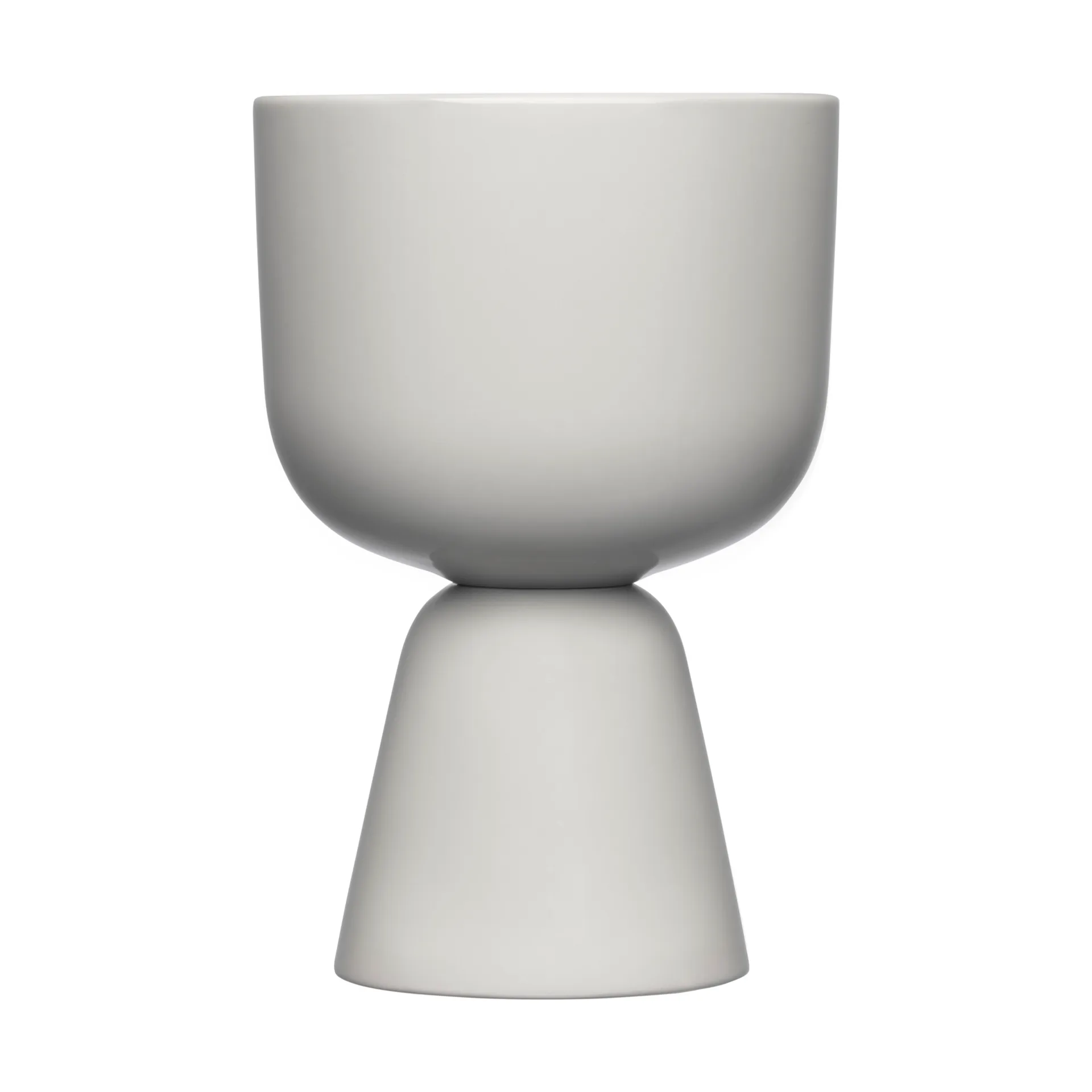 Iittala Nappula ruukku Ø12,5 cm k19 cm Vaaleanharmaa