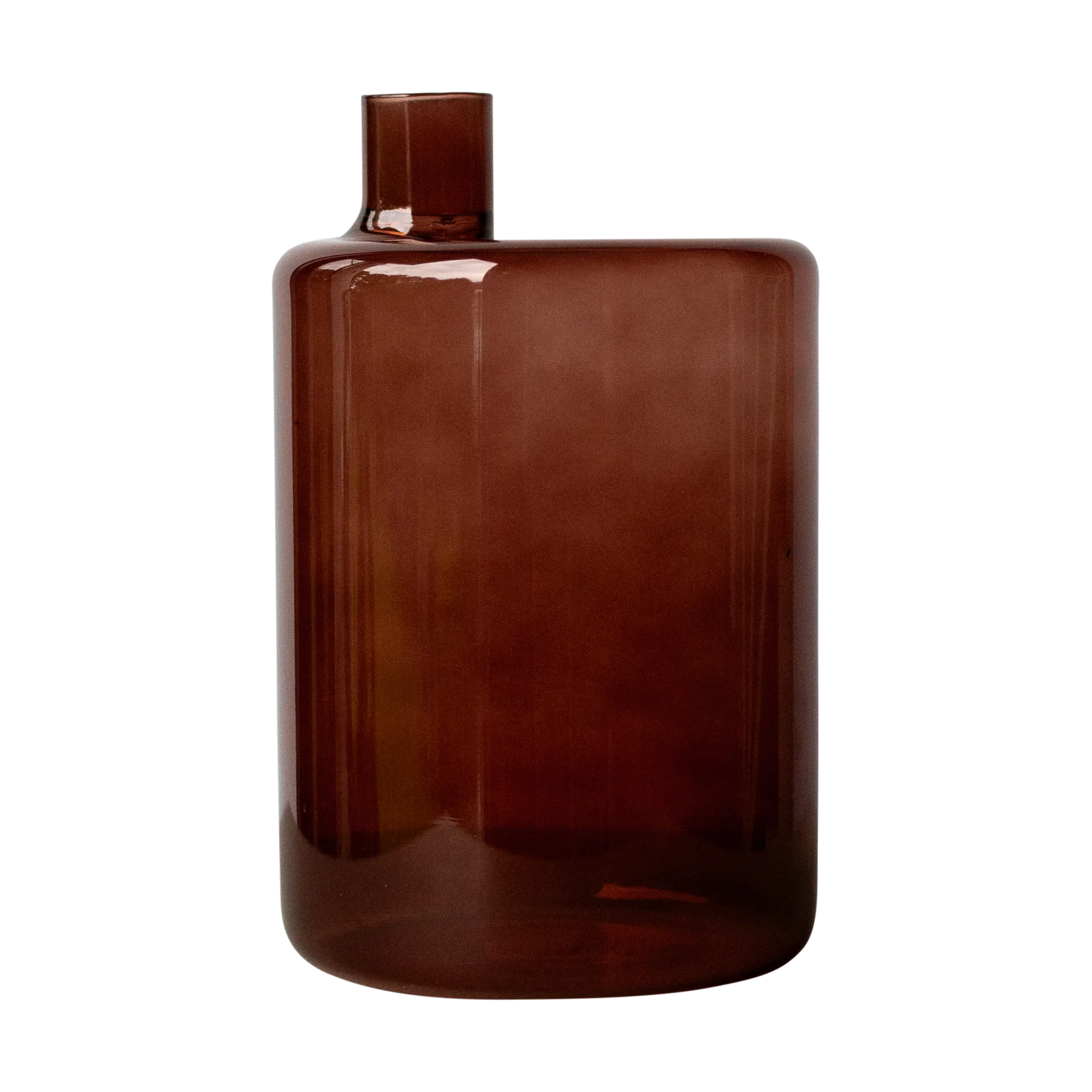 DBKD Pipe maljakko 21 cm Dark red