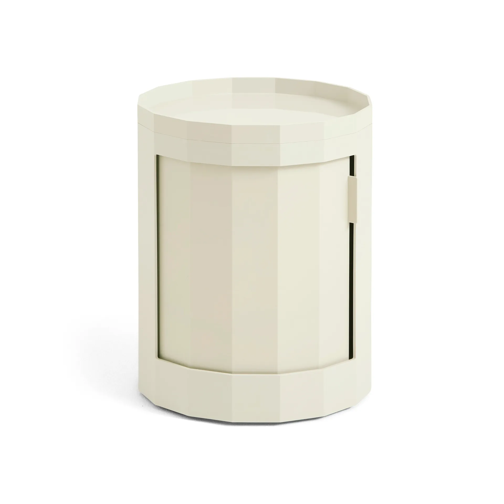 HAY Facet Cabinet 100 sivupöytä Eggshell