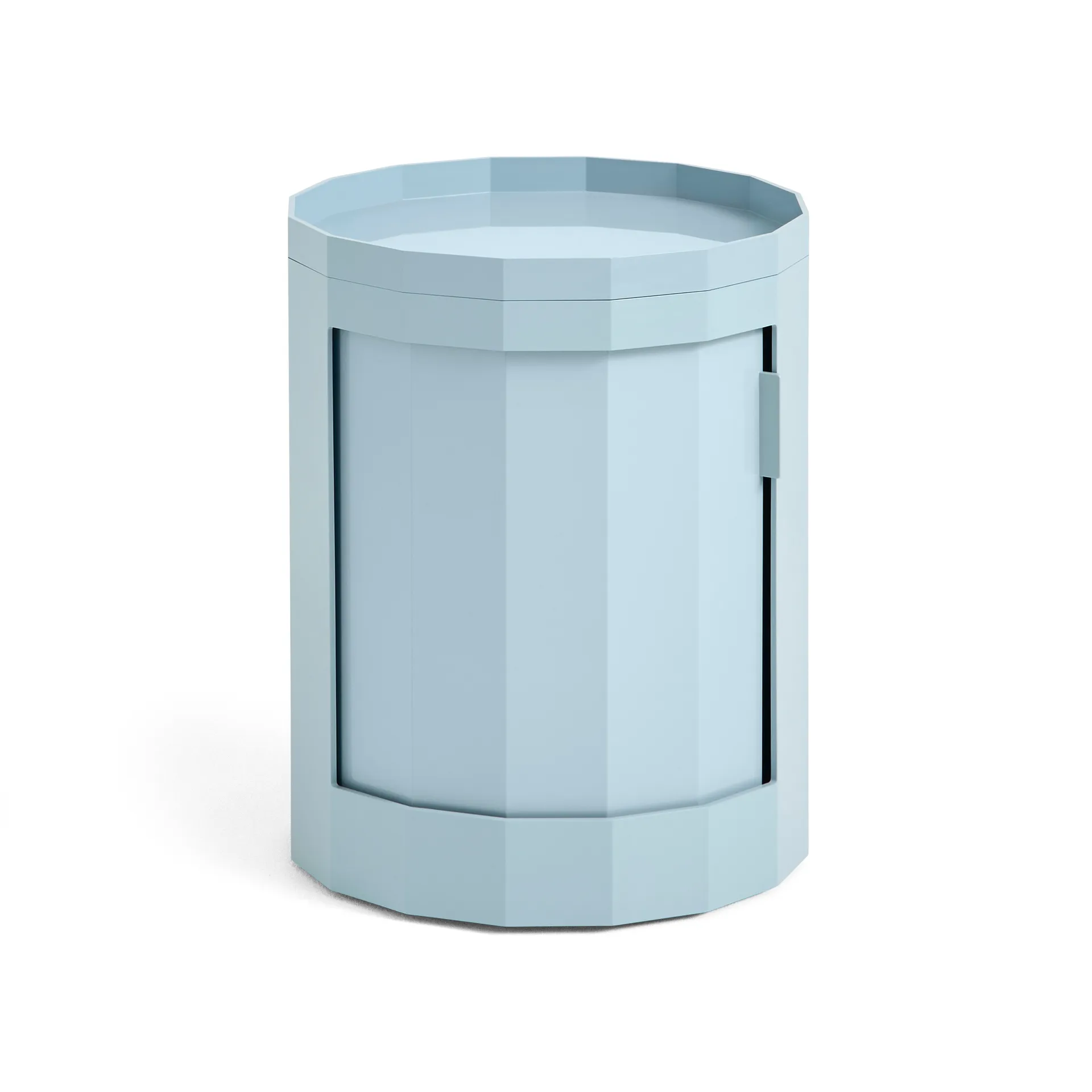 HAY Facet Cabinet 100 sivupöytä Misty blue