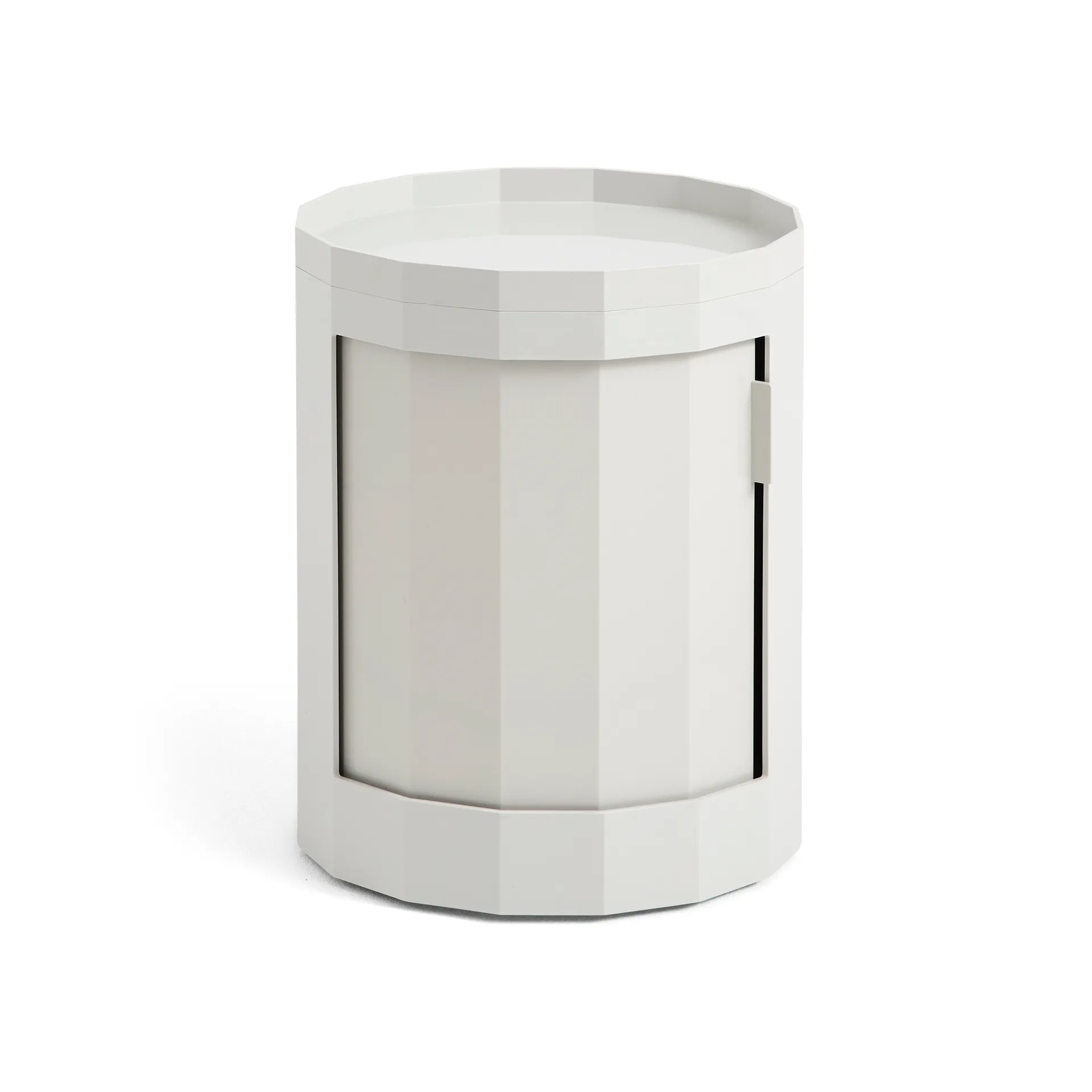 HAY Facet Cabinet 100 sivupöytä Misty grey