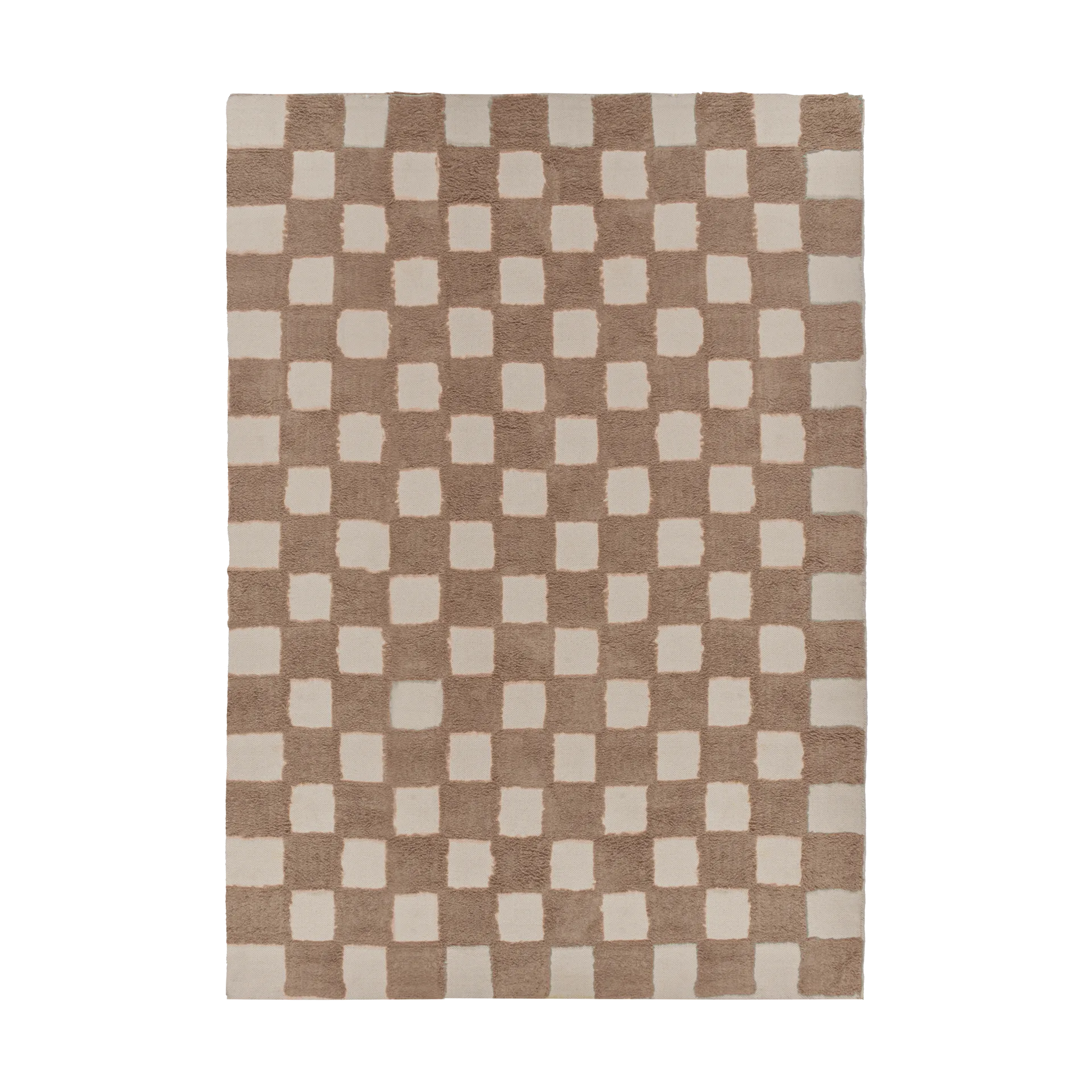 Scandi Living Checker Play matto 170x240 cm Hazel