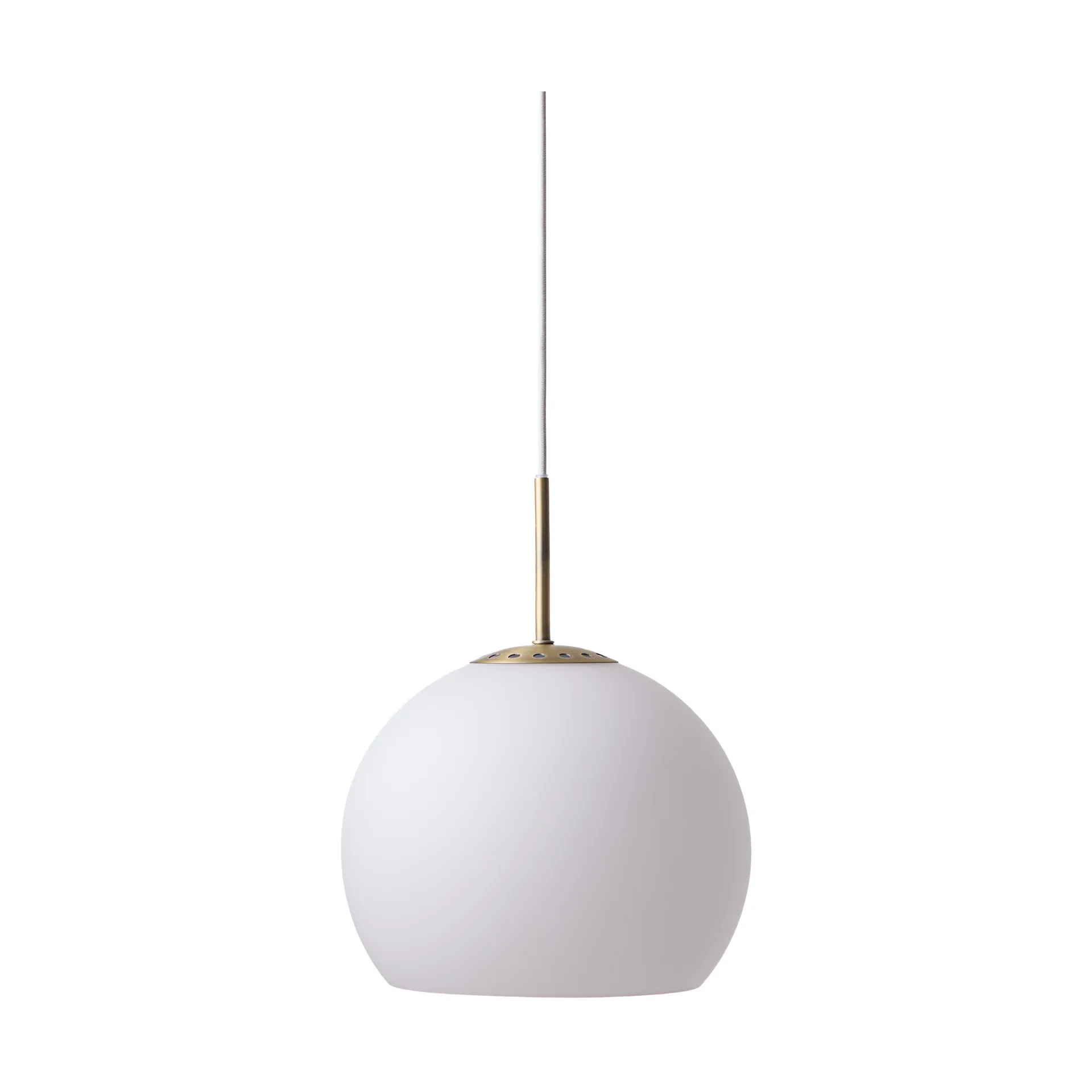 Frandsen Ball lasiriippuvalaisin Ø25 cm Opal White