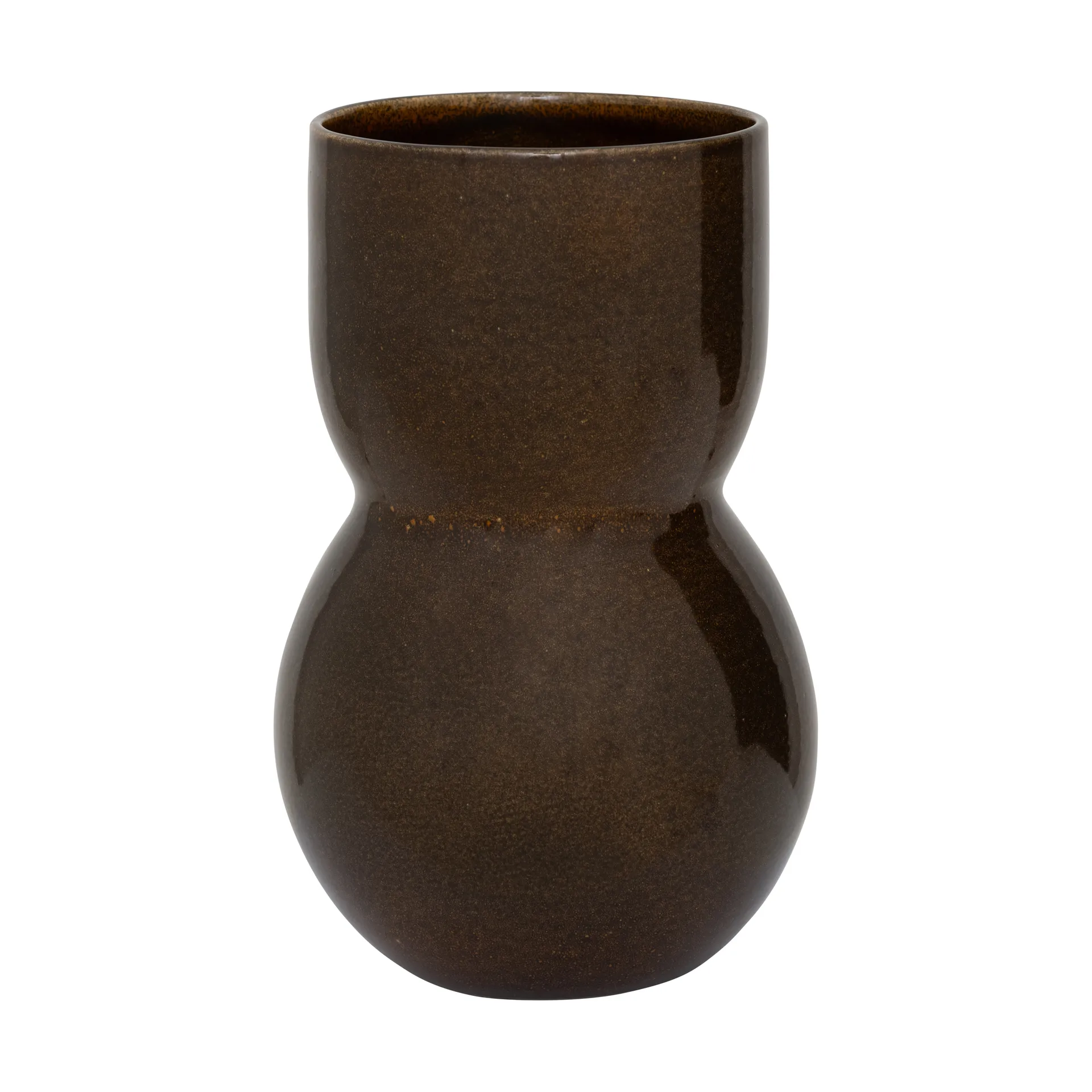 URBAN NATURE CULTURE Noan vaasi 28 cm Dark downtown brown