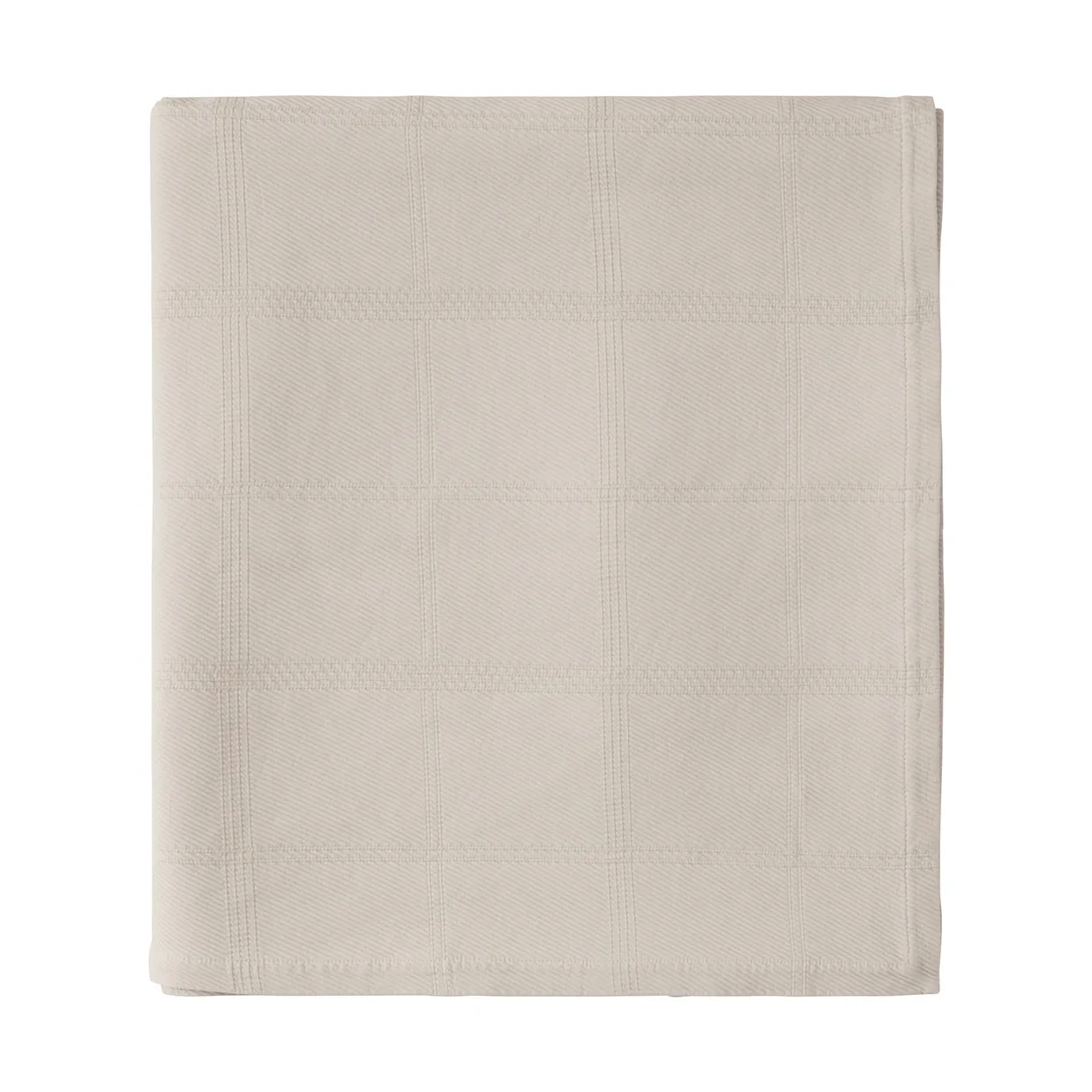 Lexington Ruudullinen Jacquard päiväpeitto 160x240 cm Light beige