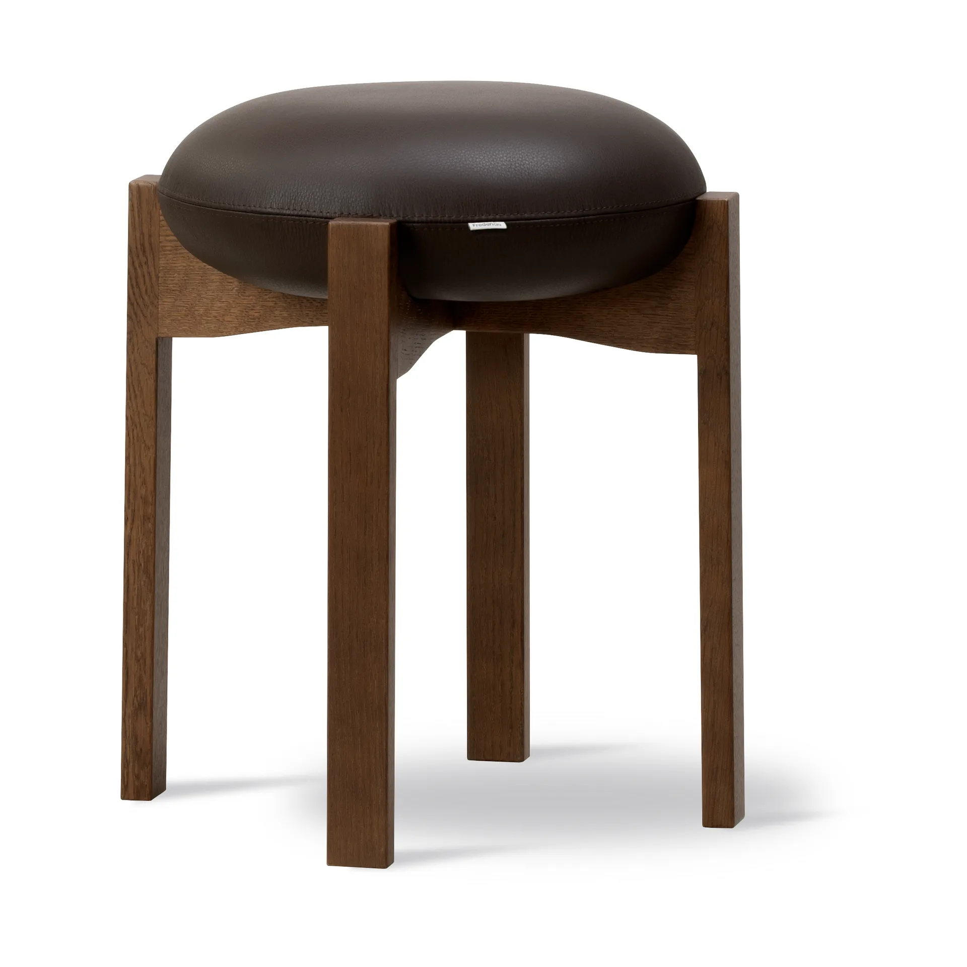Fredericia Furniture Pioneer jakkara matala Primo 86-1-savustettu petsattu lakattu tammi