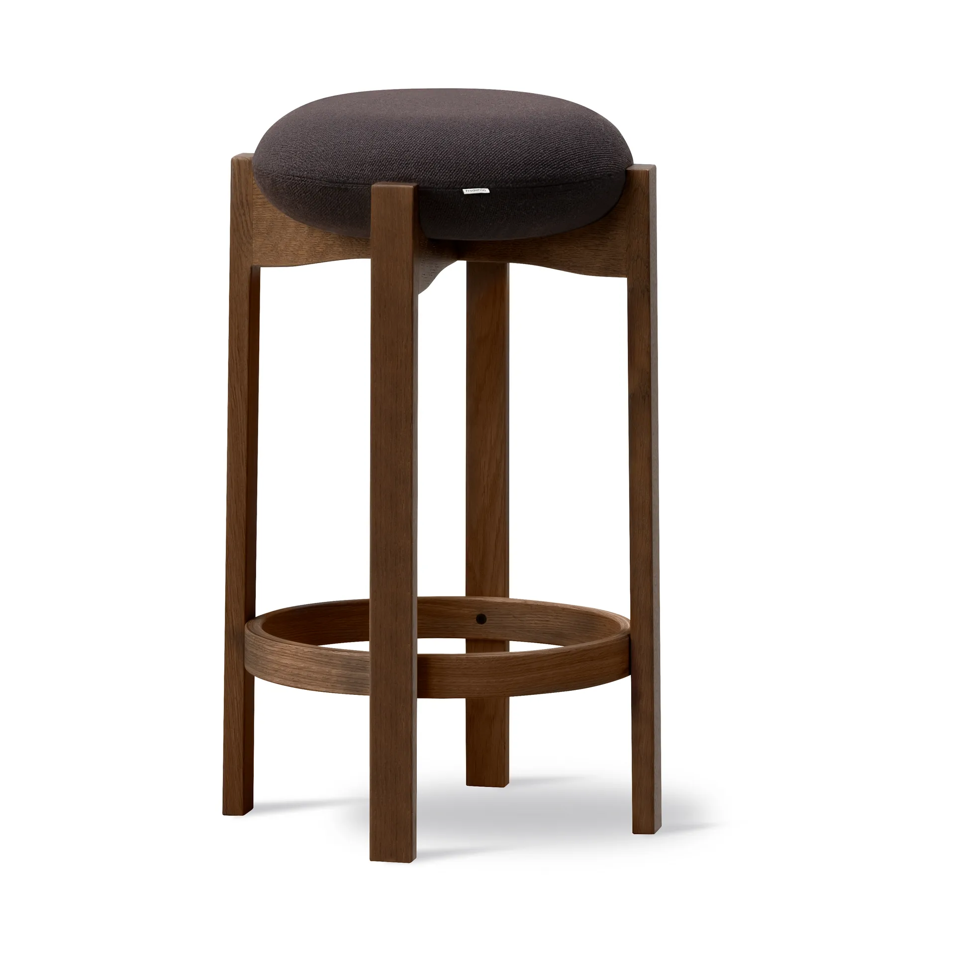 Fredericia Furniture Pioneer jakkara korkea Vidar 386 - savustettu petsattu lakattu tammi