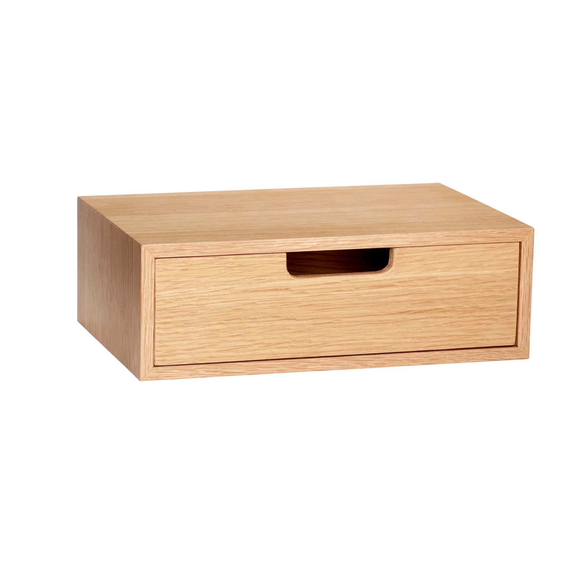 Hübsch Hide-säilytyslaatikko Tammi, 30x20x10 cm