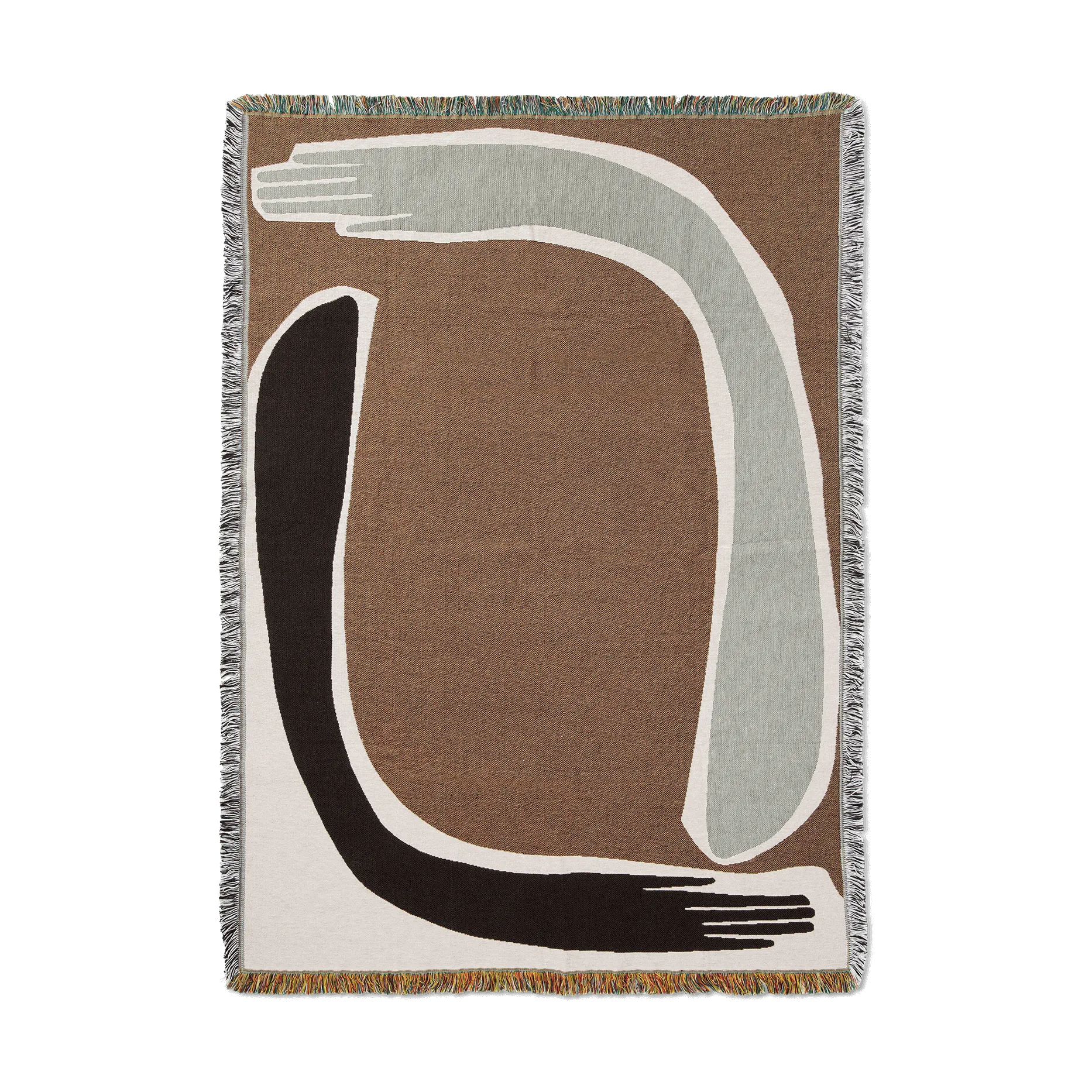 Ferm Living Pose Tapestry viltti 120x170 cm Coffee