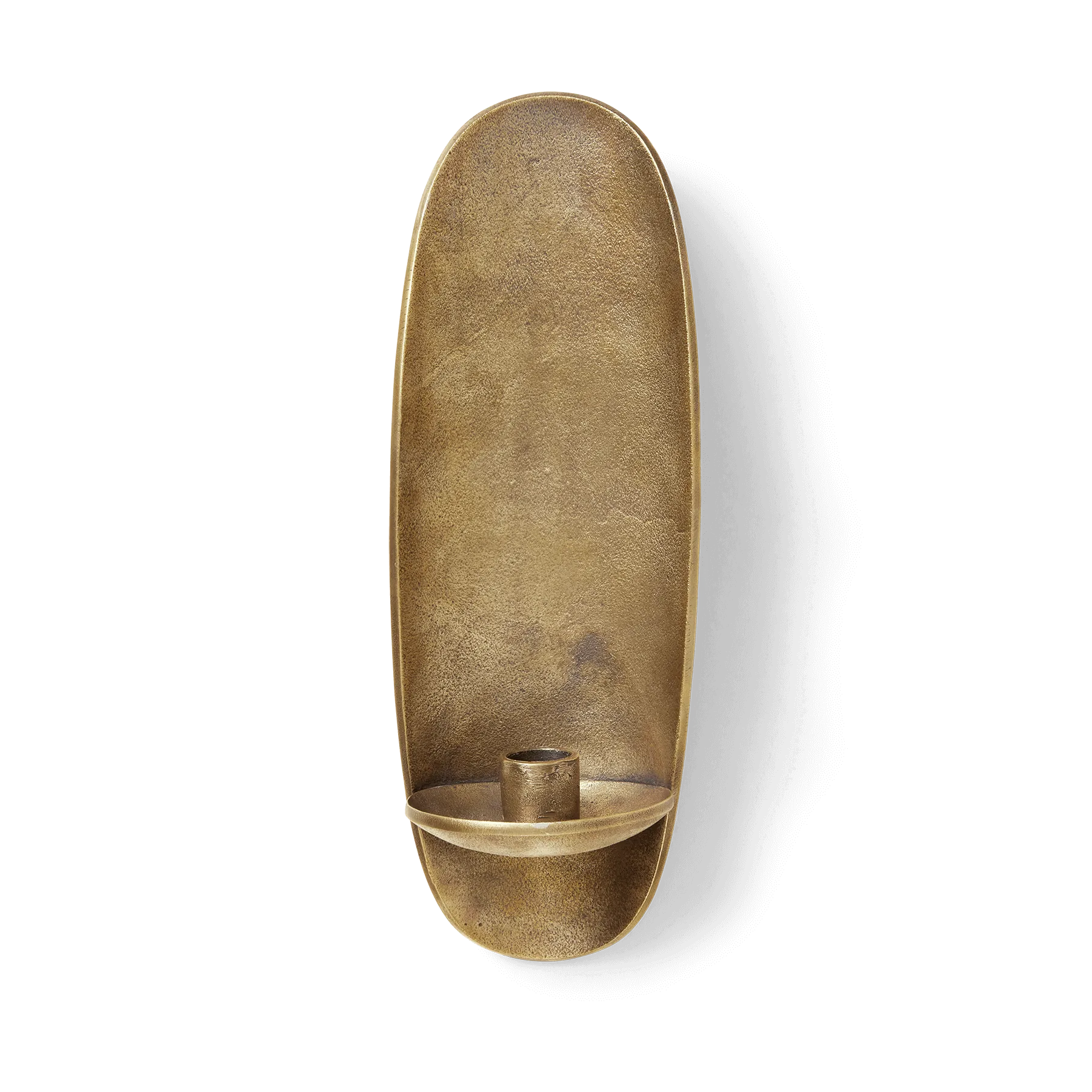 Ferm Living Agapé seinäkynttilänjalka Brass finish