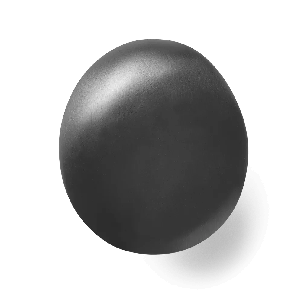 Ferm Living Chanterelle koukku Black brass