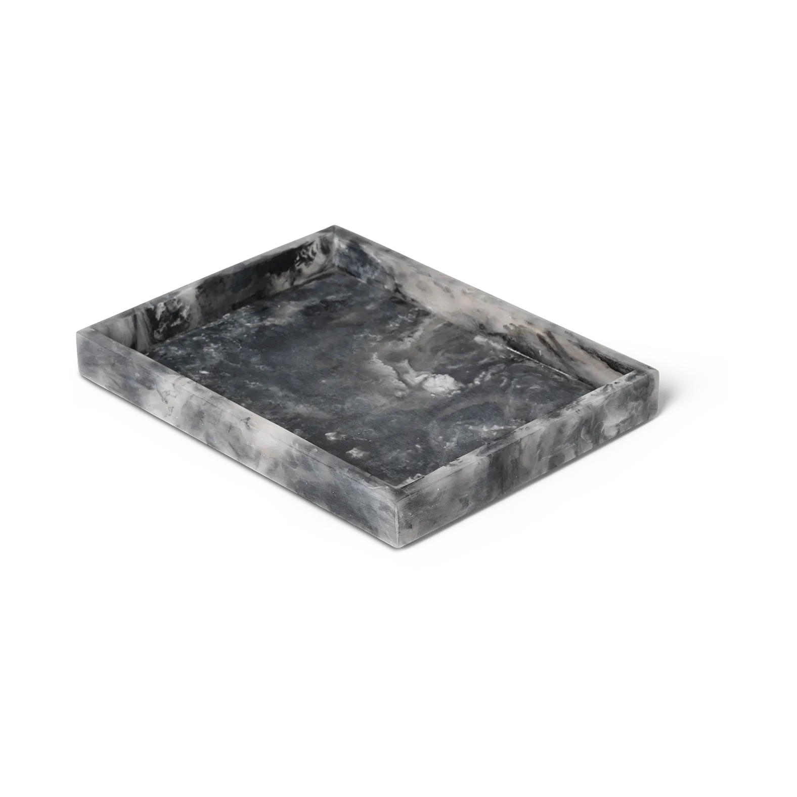 Ferm Living Mist koristetarjotin 15x20 cm Charcoal
