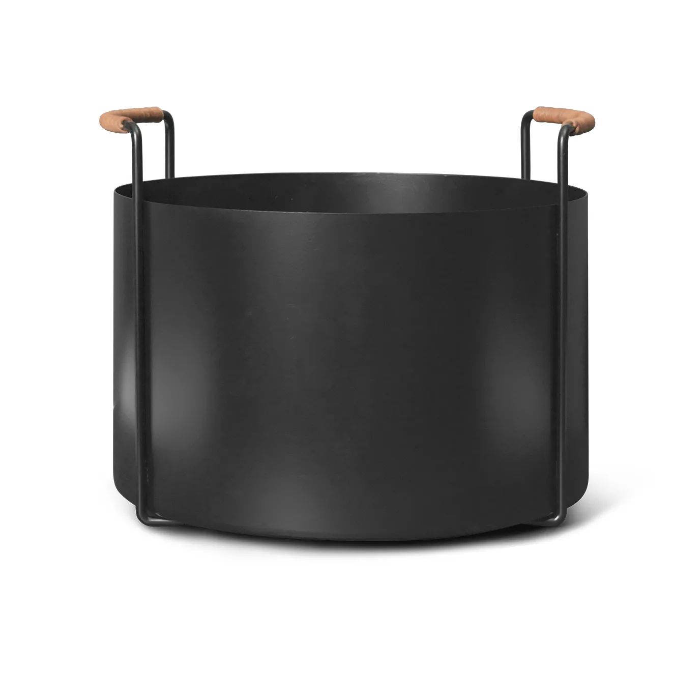 Ferm Living Port puukori, 42x40x32,4 cm Black