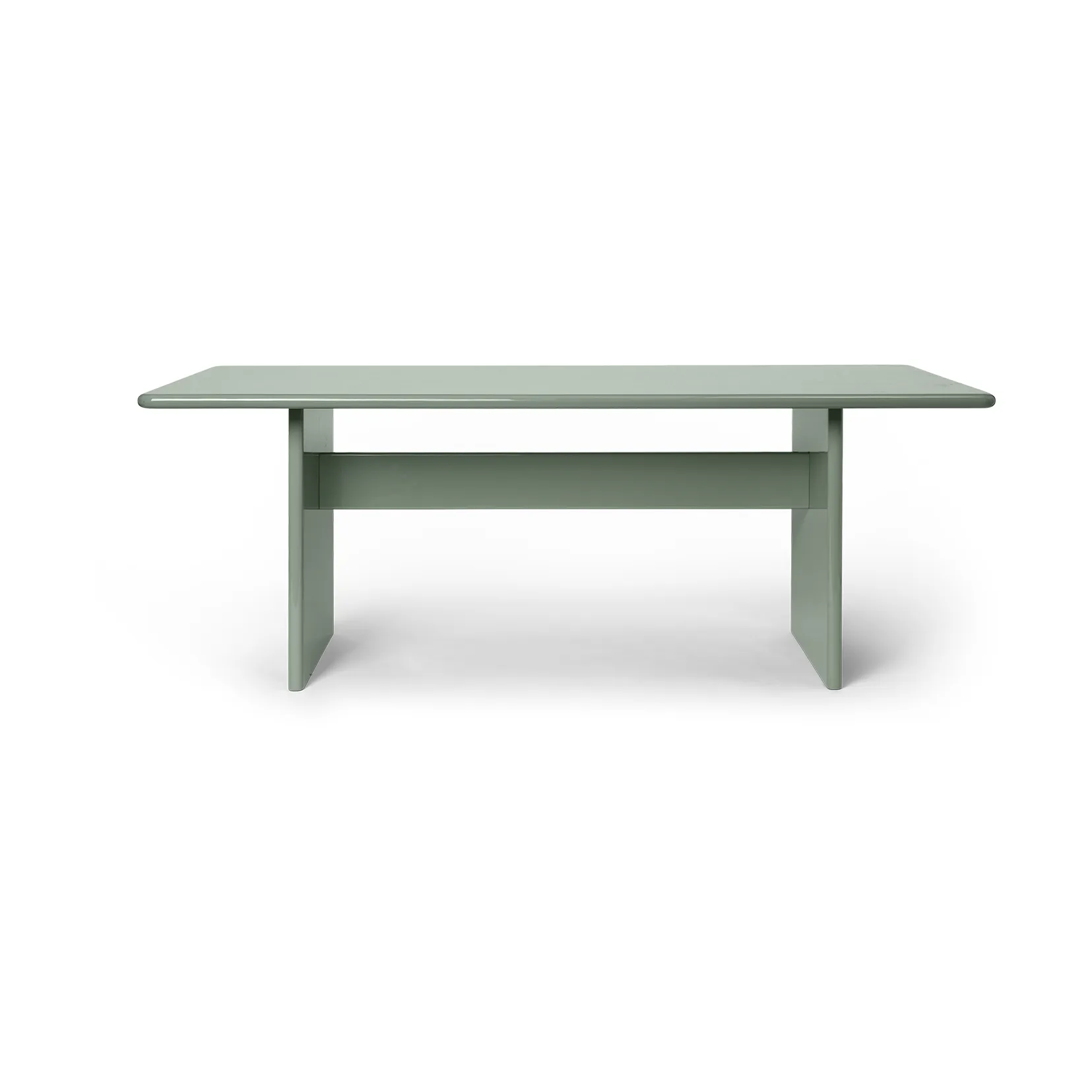 Ferm Living Rink ruokapöytä small 200 x 90 x 74 cm Tea green
