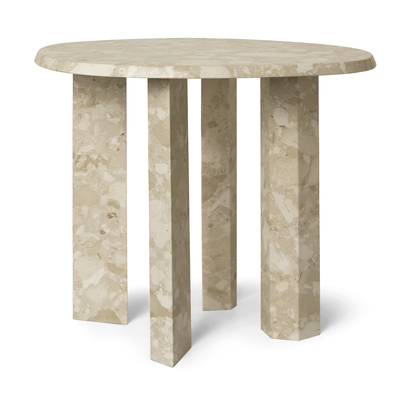Ferm Living Taula sivupöytä Ø54,4x45 cm Sand