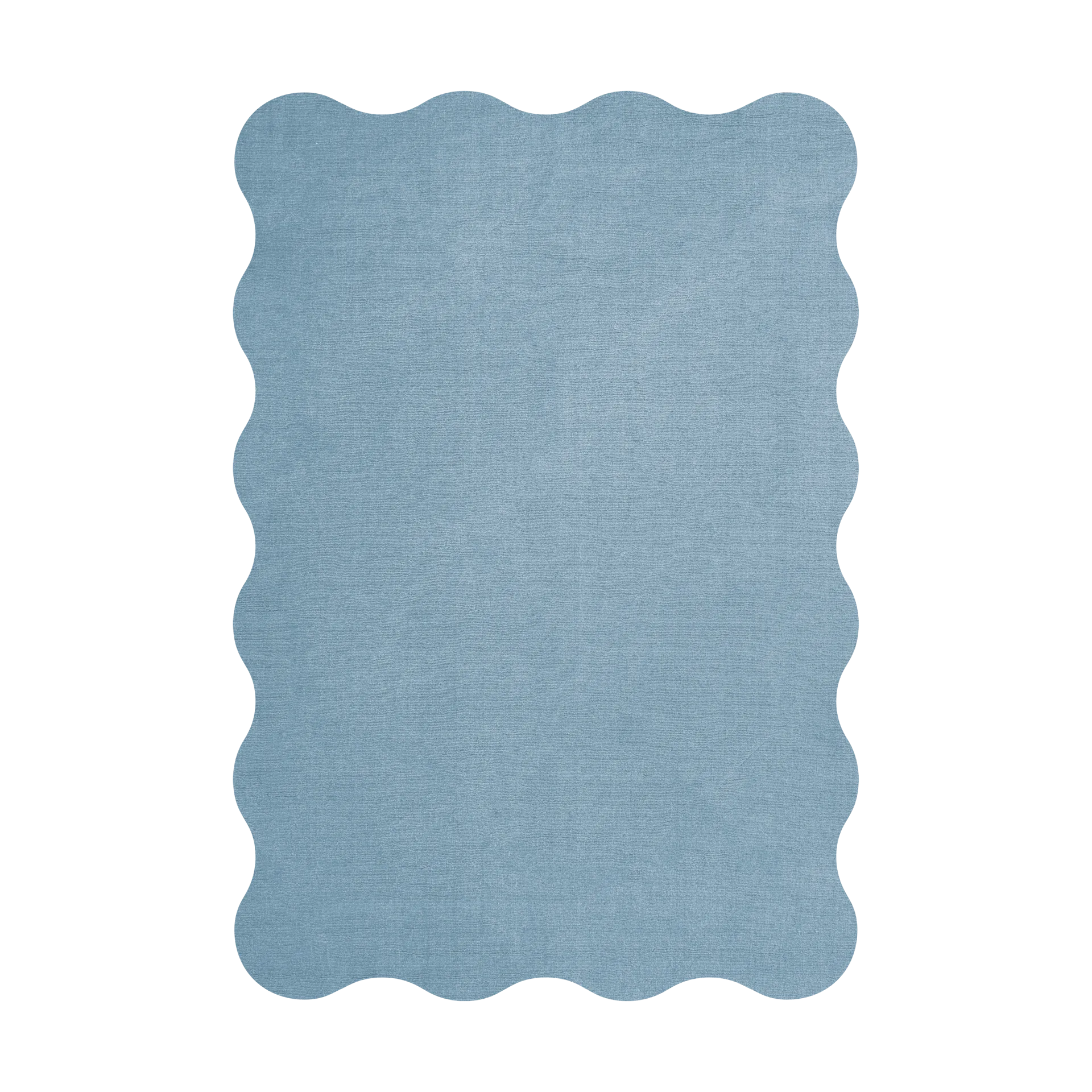 Layered Scallop villamatto 250x350 cm Soft blue