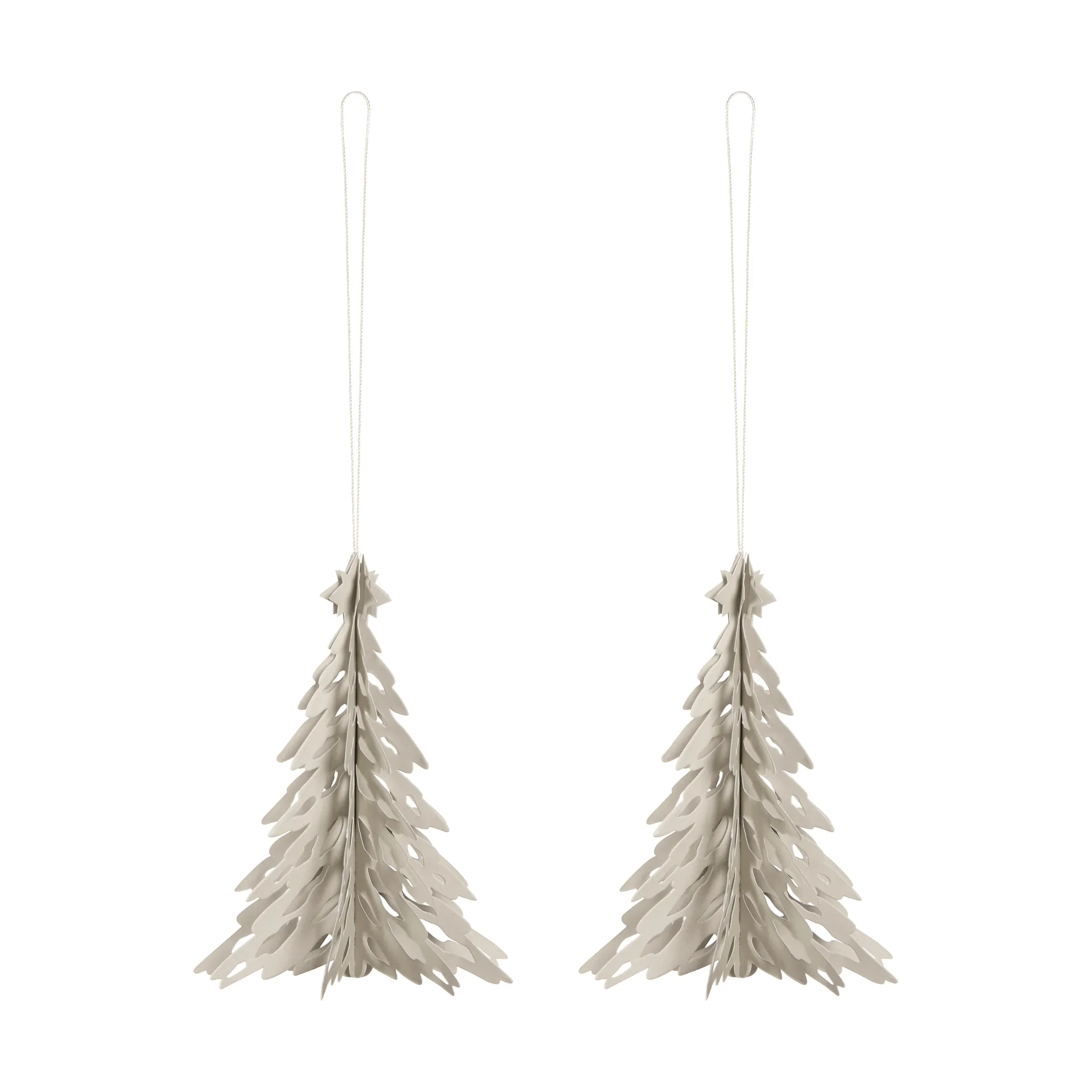 Cooee Design Paper Pinetree koriste ripustettava. 2 kpl Hiekka