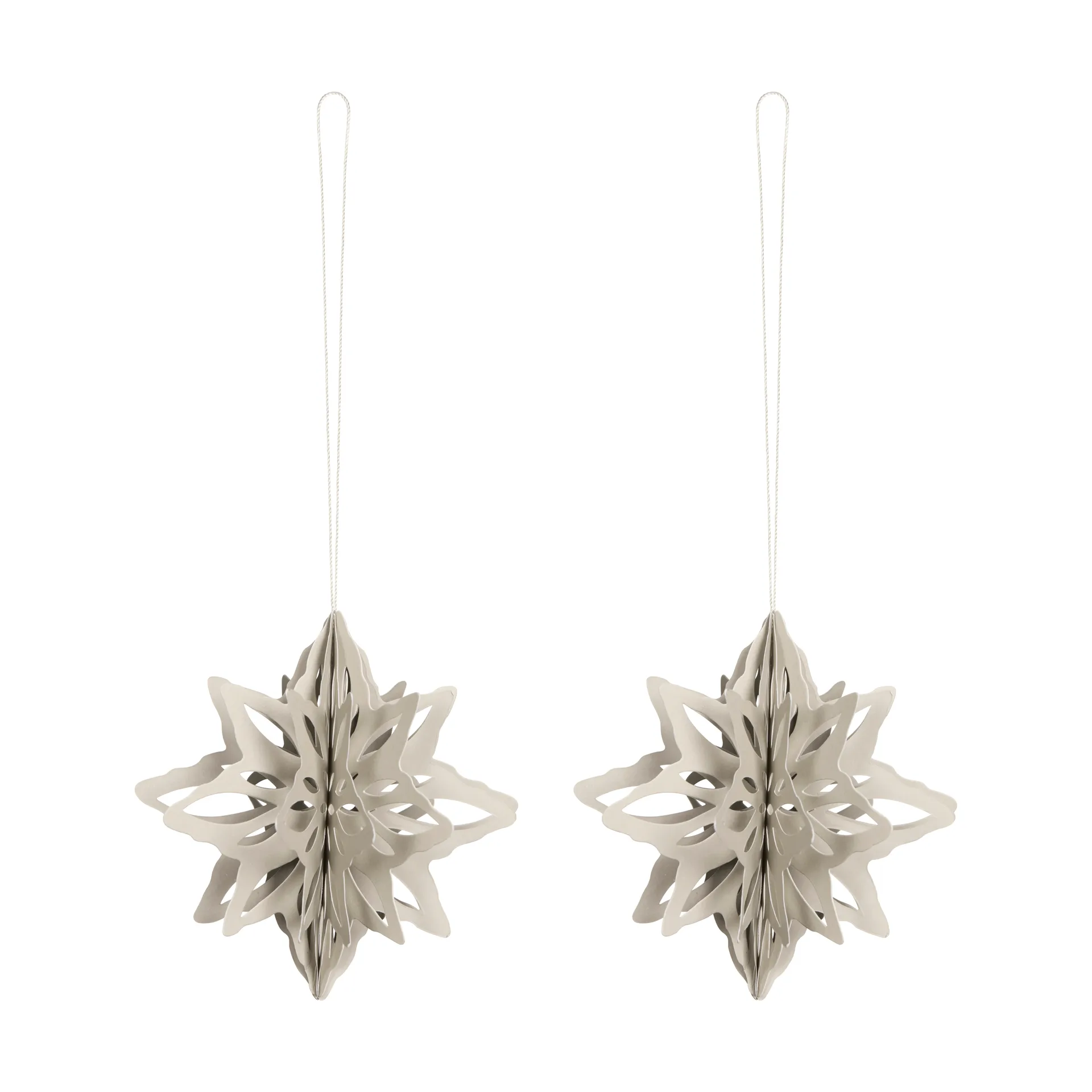 Cooee Design Paper Nova star koriste ripustettava 2 kpl Hiekka