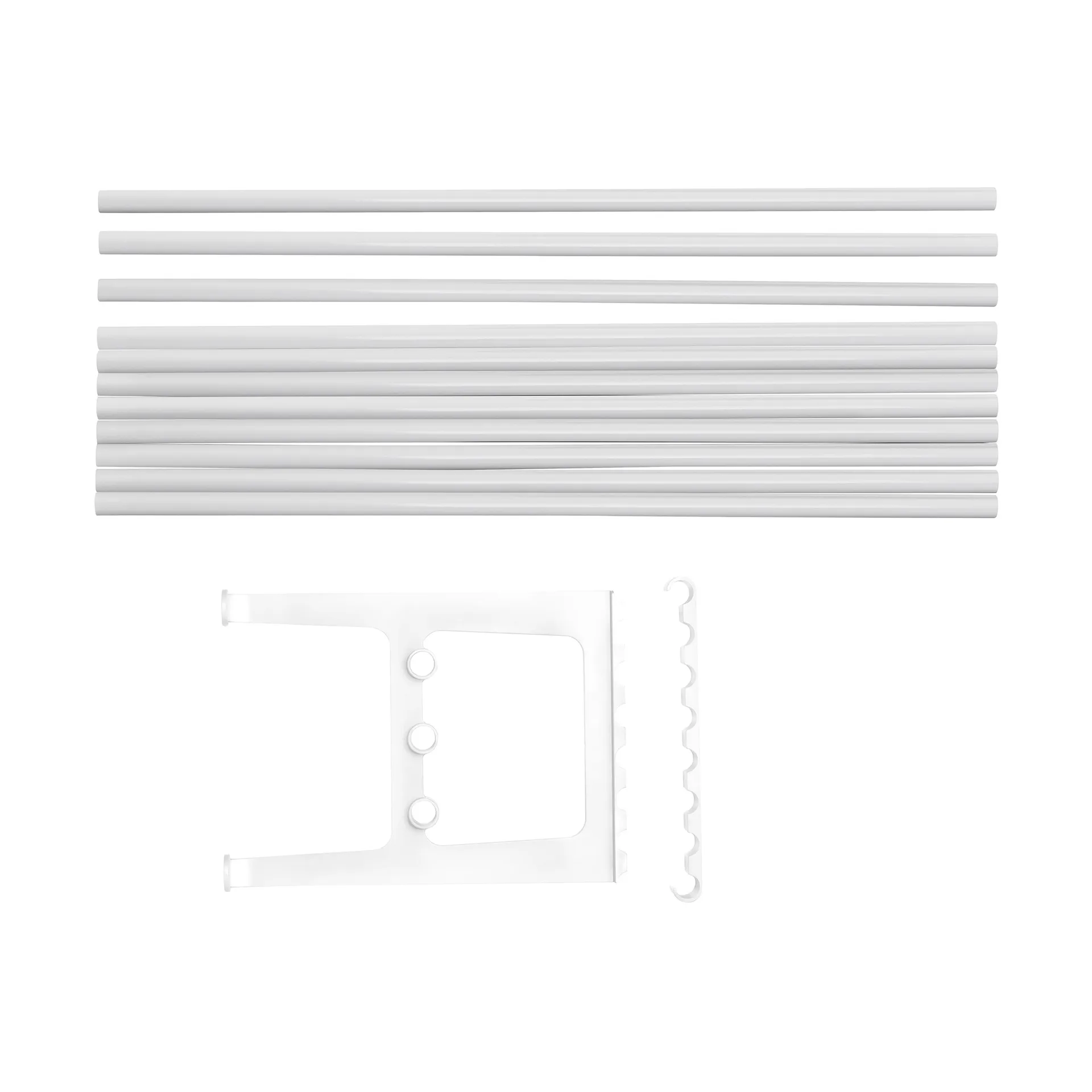 Essem Design Nostalgi korotettu penkki 100 cm Valkoinen